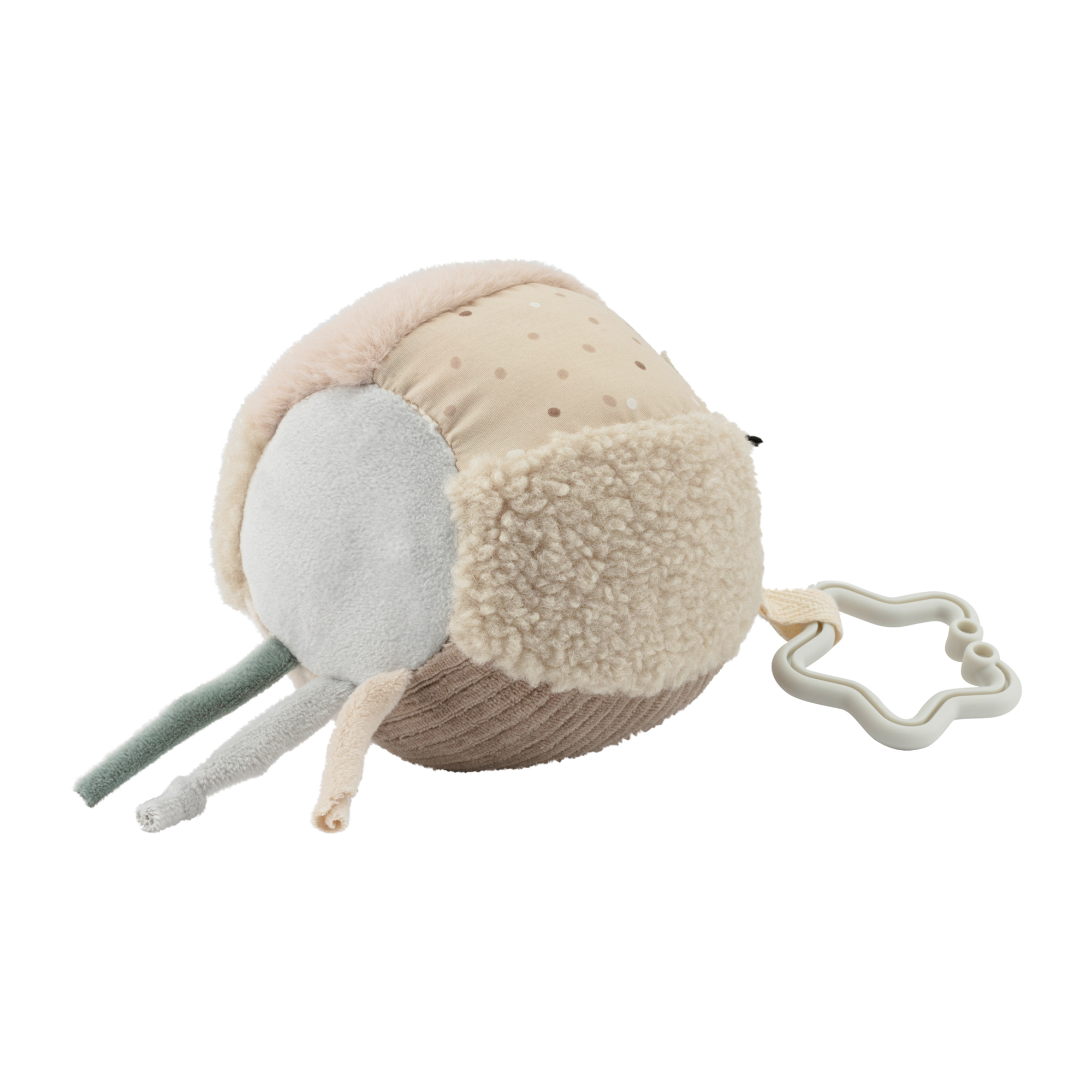 Rasseln & Greiflinge, Sterntaler, Beige – Besonderheit: fördert die motorischen Fähigkeiten