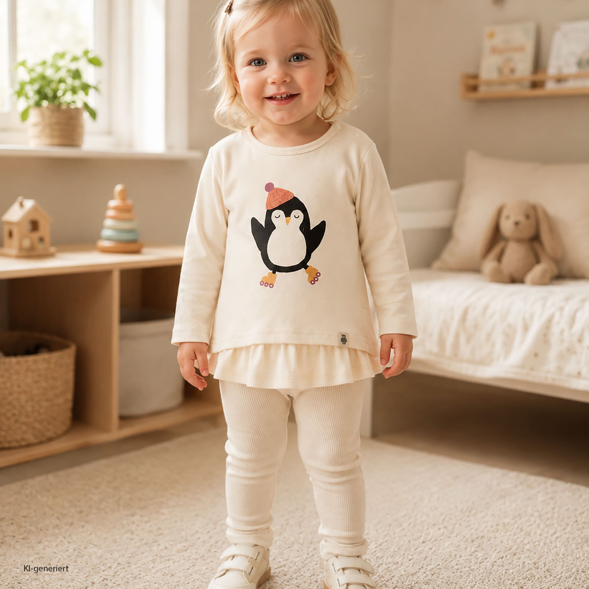 Langarmshirts, LITTLE, Weiß – Produktansicht