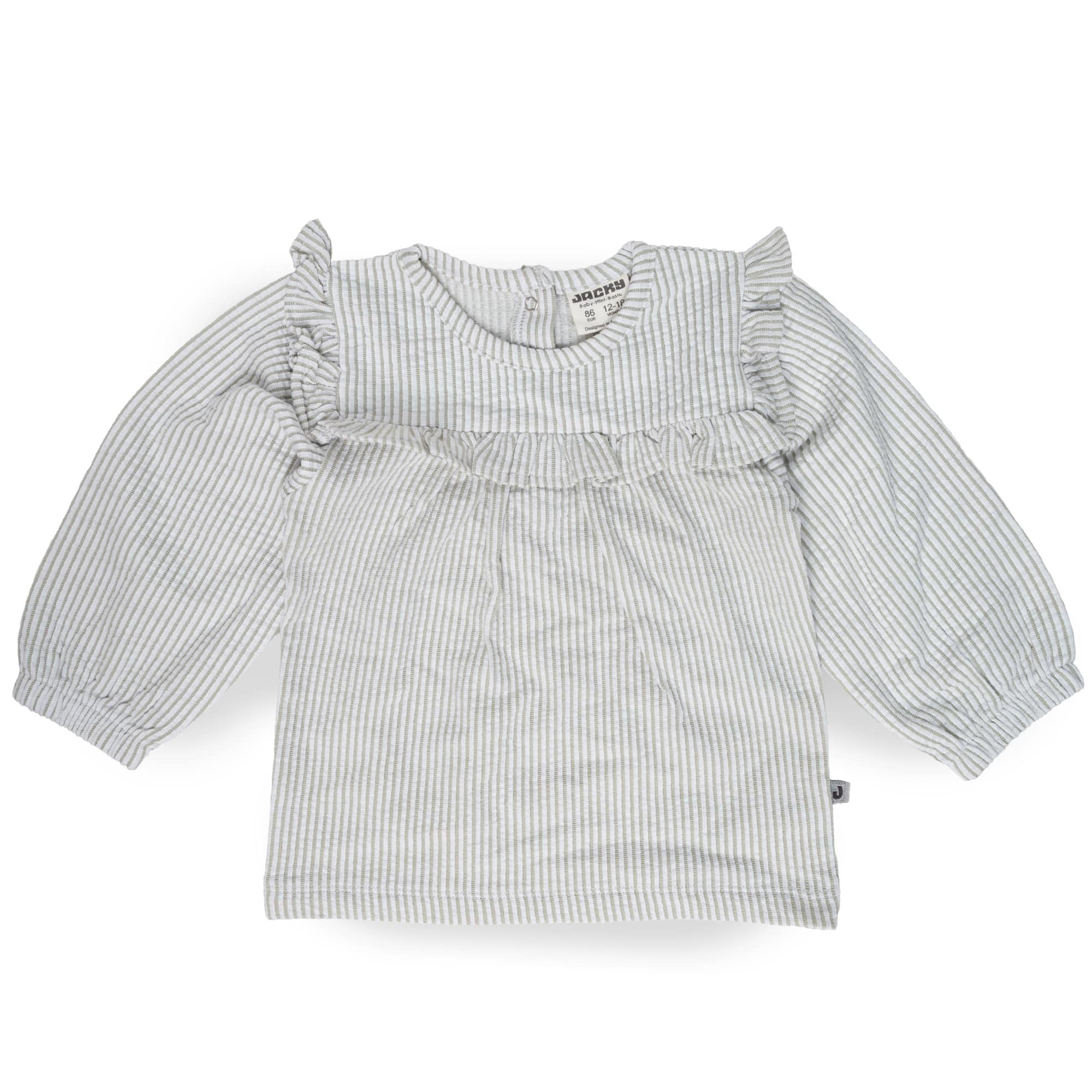 Hemden & Blusen, JACKY, Grün – Besonderheit: aus 70% Baumwolle