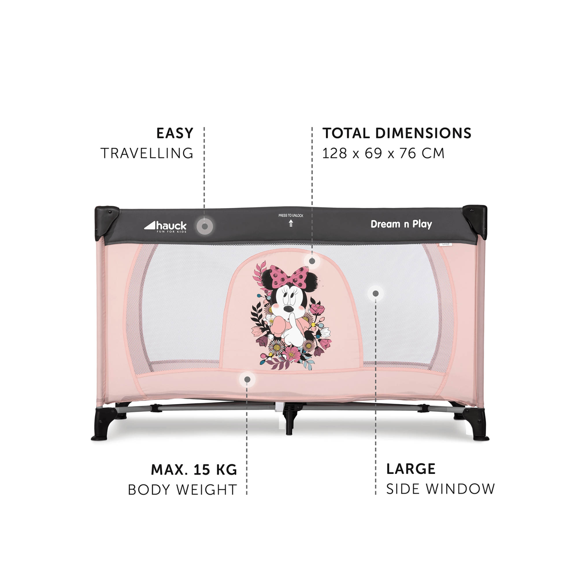 Reisebetten & Zubehör, hauck – Produktansicht