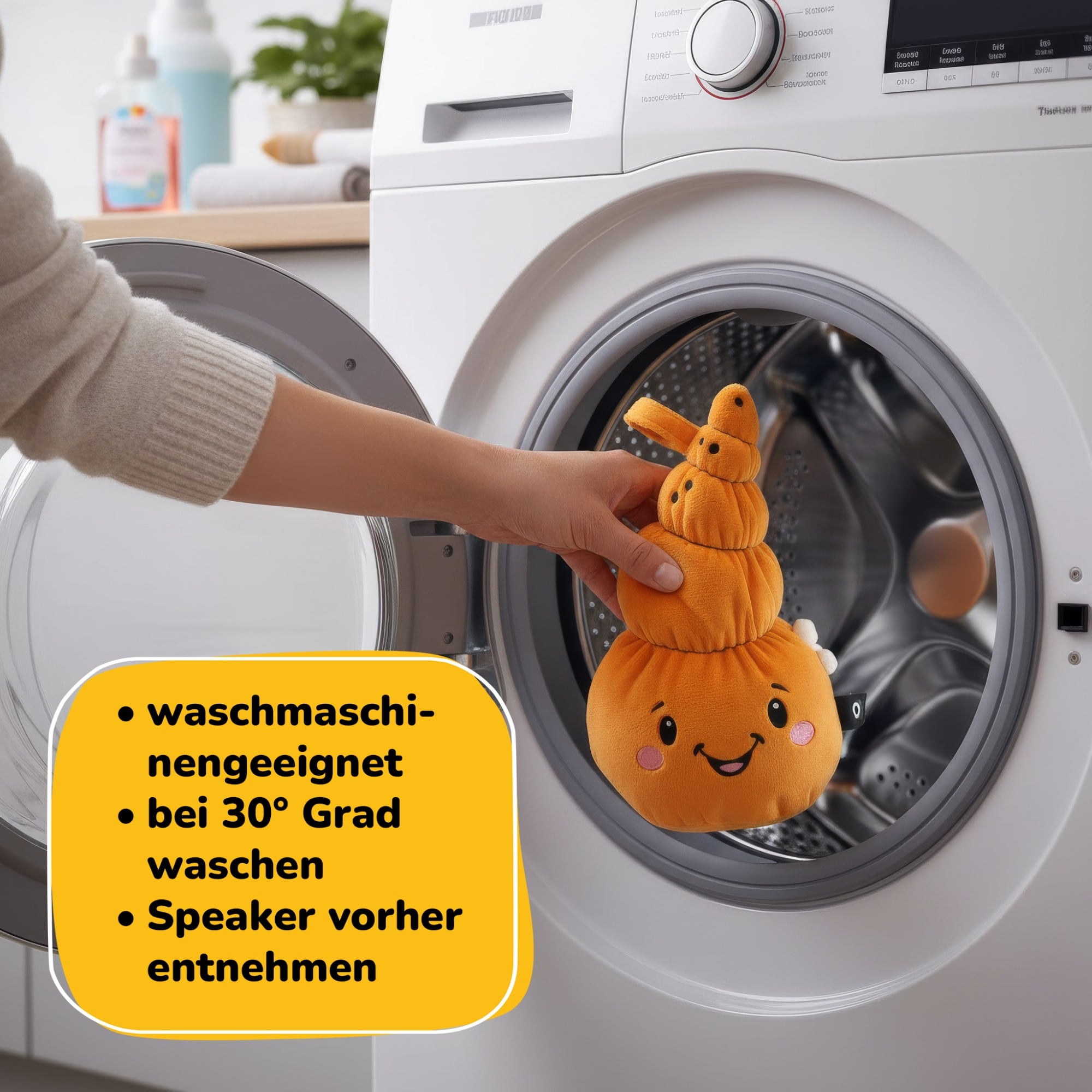 Kuscheltiere, Lenabo, Orange – Produktansicht