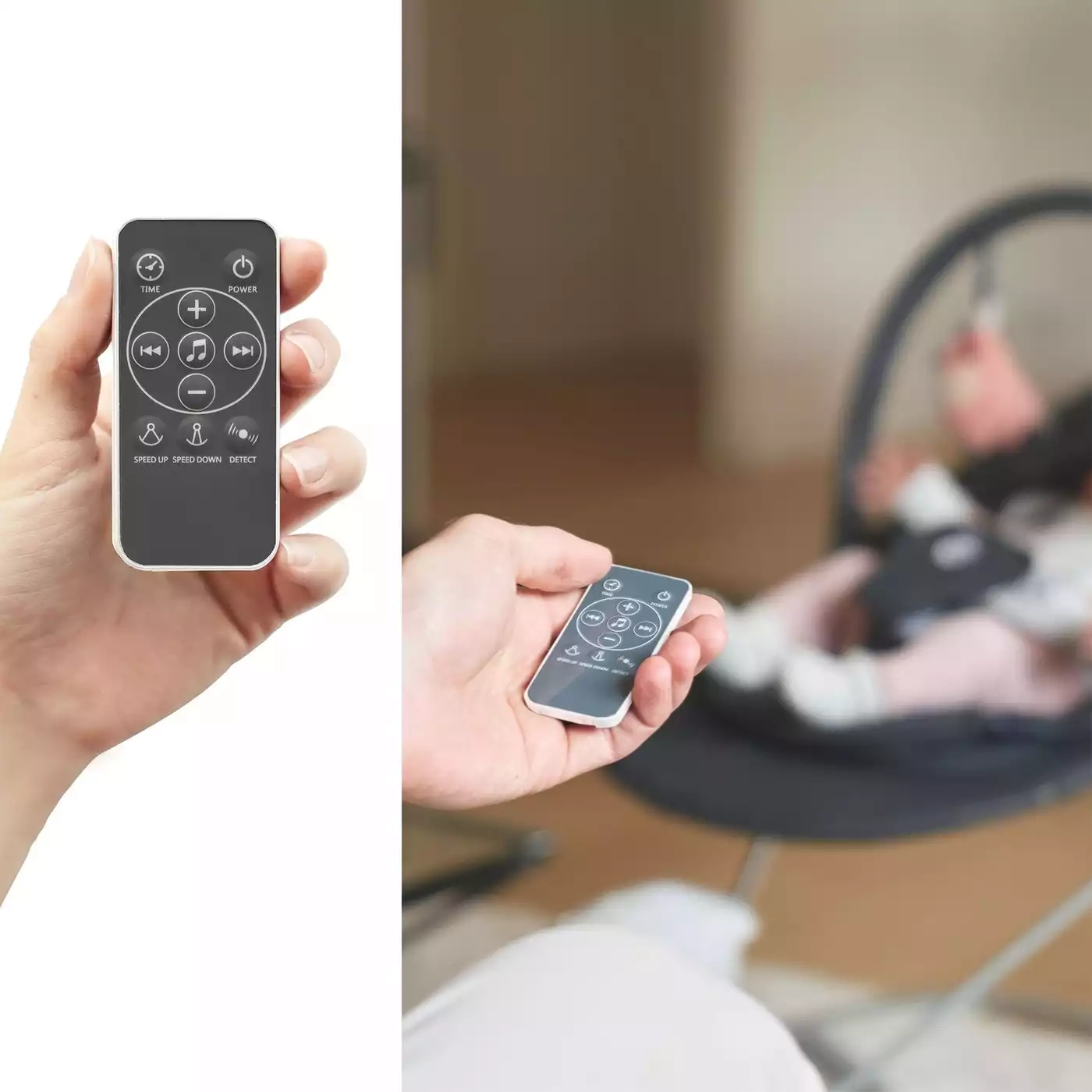 Wippen, babymoov, Grau – Produktansicht