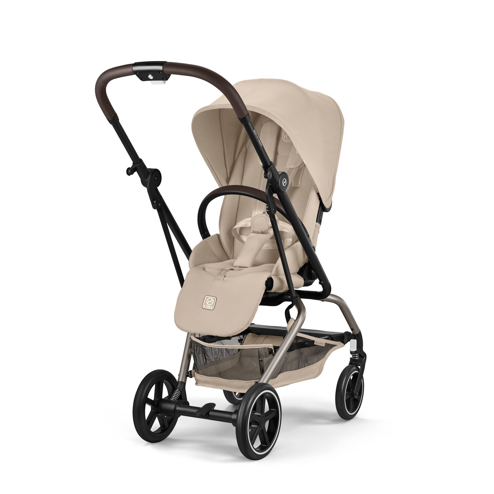 Buggys, cybex, Beige – Besonderheit: um 360° drehbare Sitzeinheit