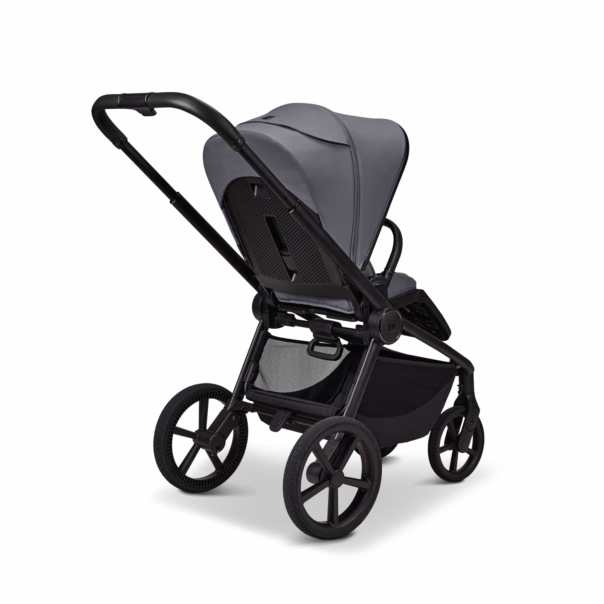 Kombi-Kinderwagen, MOON, Grau – Produktansicht