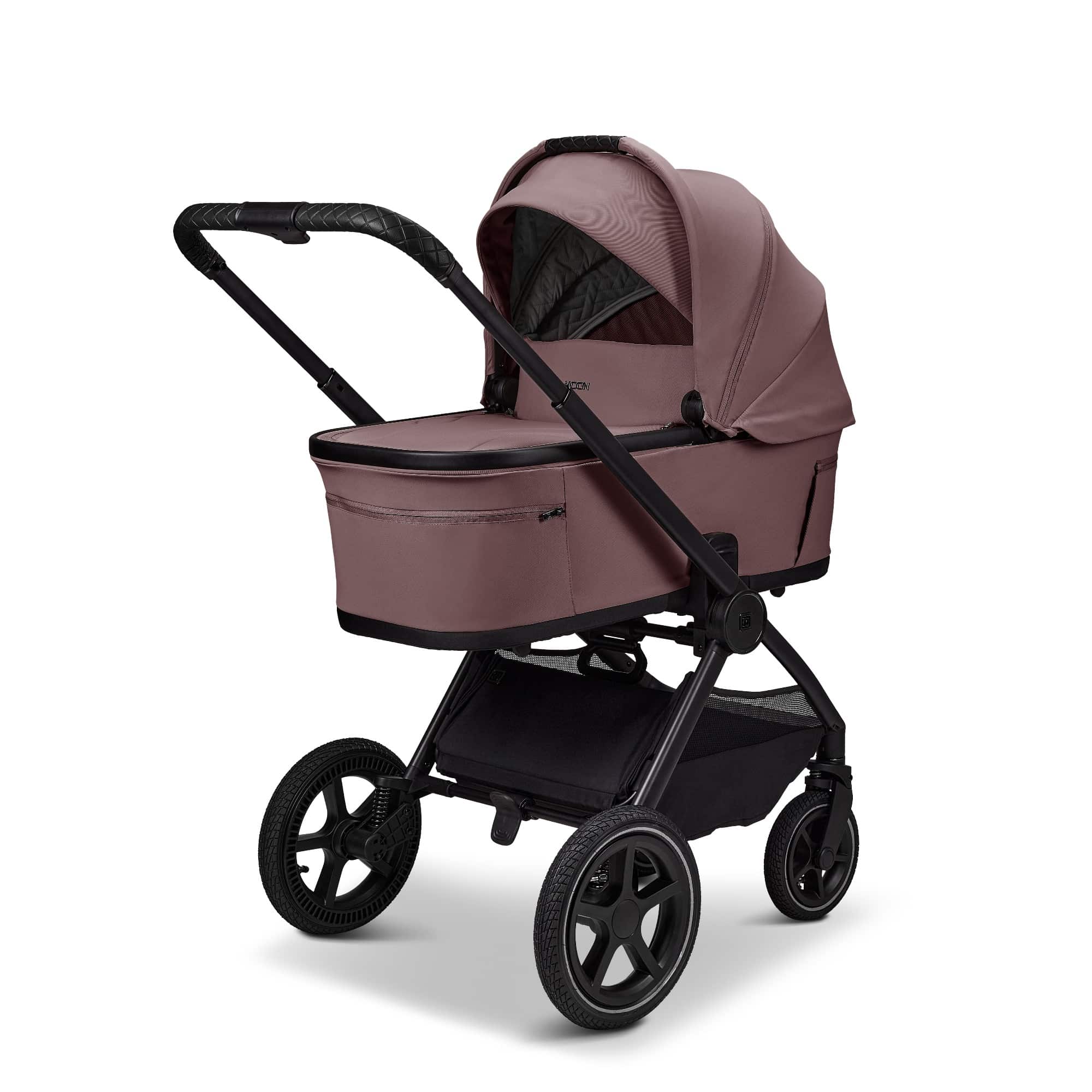 Kombi-Kinderwagen, MOON, Braun – Produktansicht