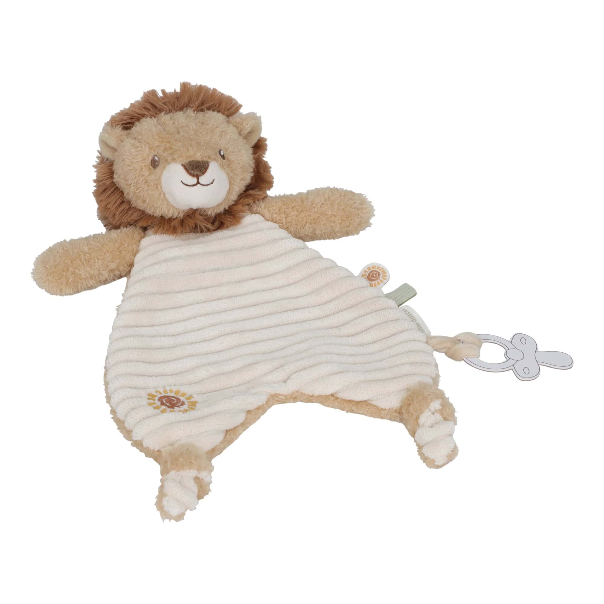 Kuscheltiere, LITTLE DUTCH, Beige – Besonderheit: mit Stickereien, Etiketten und Schlaufe