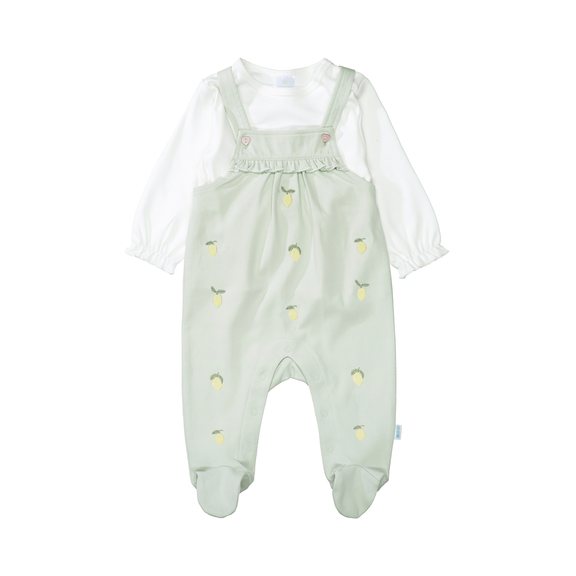 Strampler, LITTLE ONE, Grün – Produktansicht