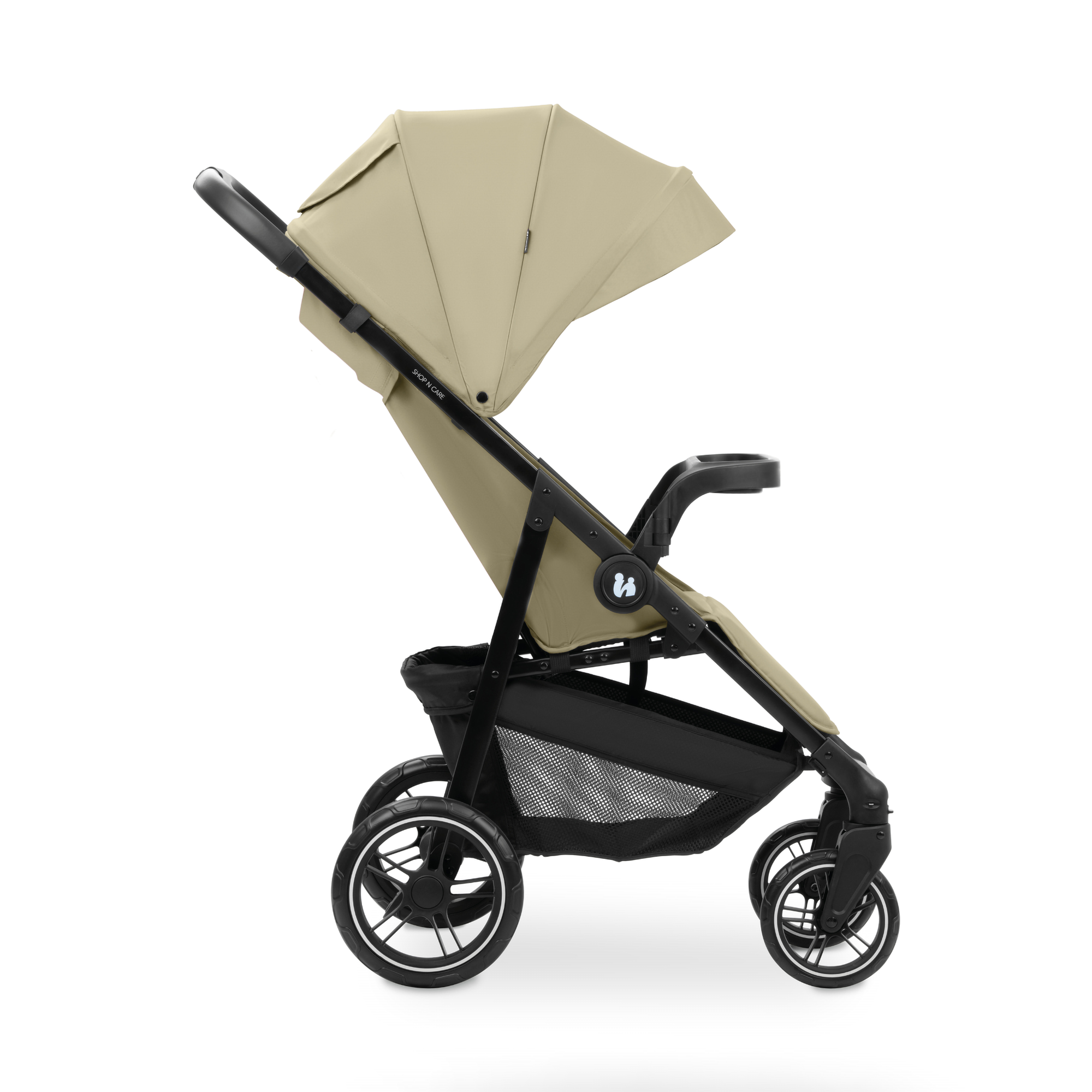 Buggys beige, hauck, Grün – Besonderheit: Set bestehend aus Buggy und Babyschale
