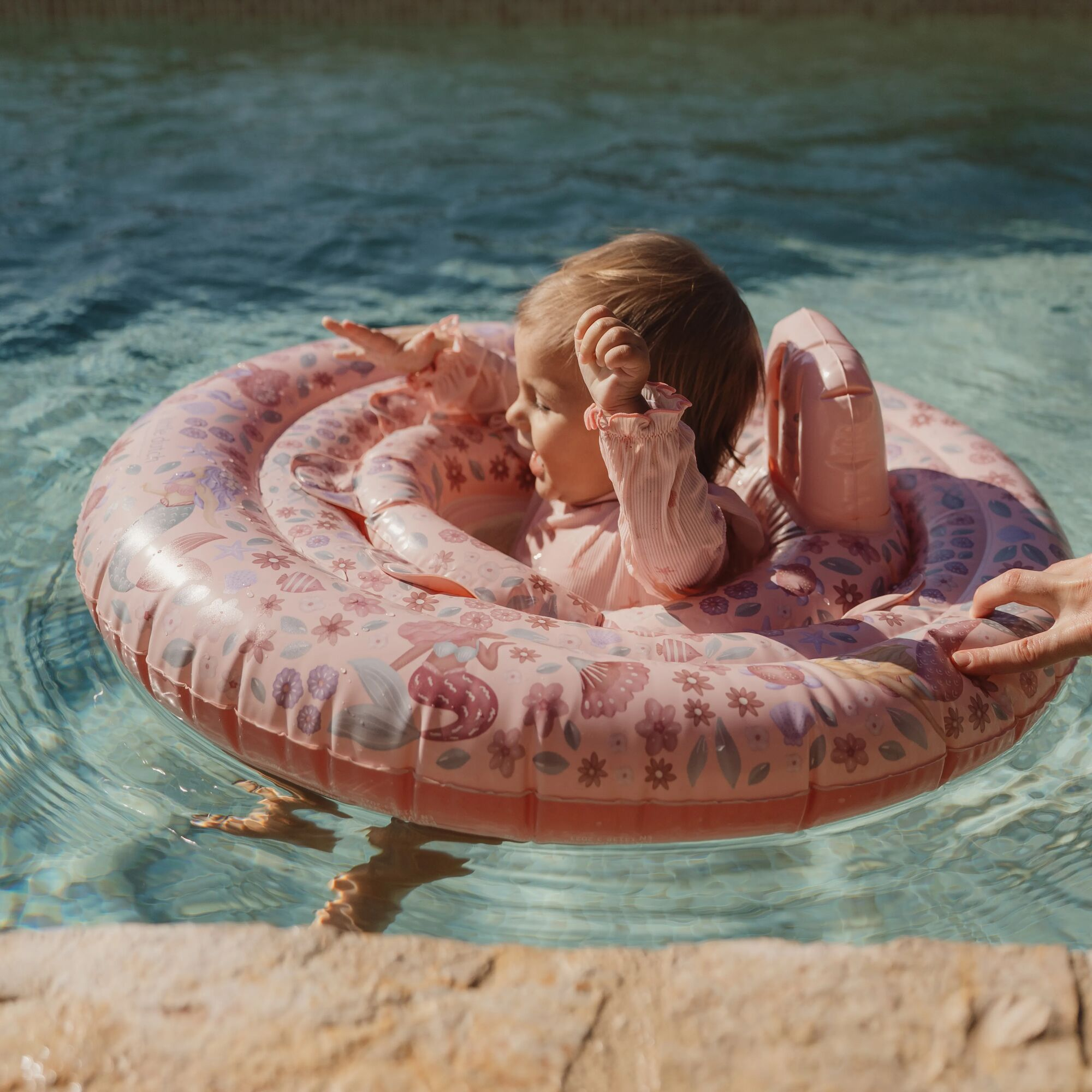 Wasserspielzeug, LITTLE DUTCH, Pink – Besonderheit: unterstützt die Sicherheit beim Baden und Schwimmen
