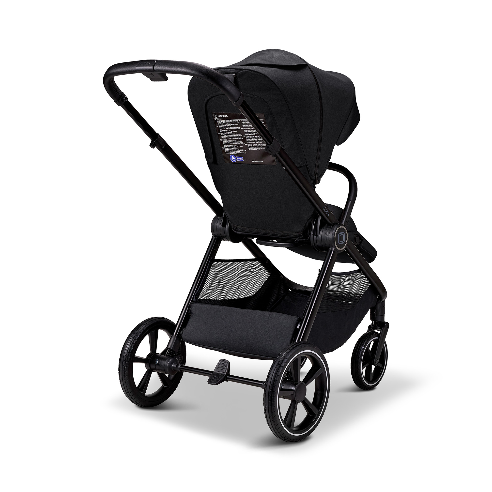 Kinderwagen Komplettsets, MOON, Schwarz – Produktansicht