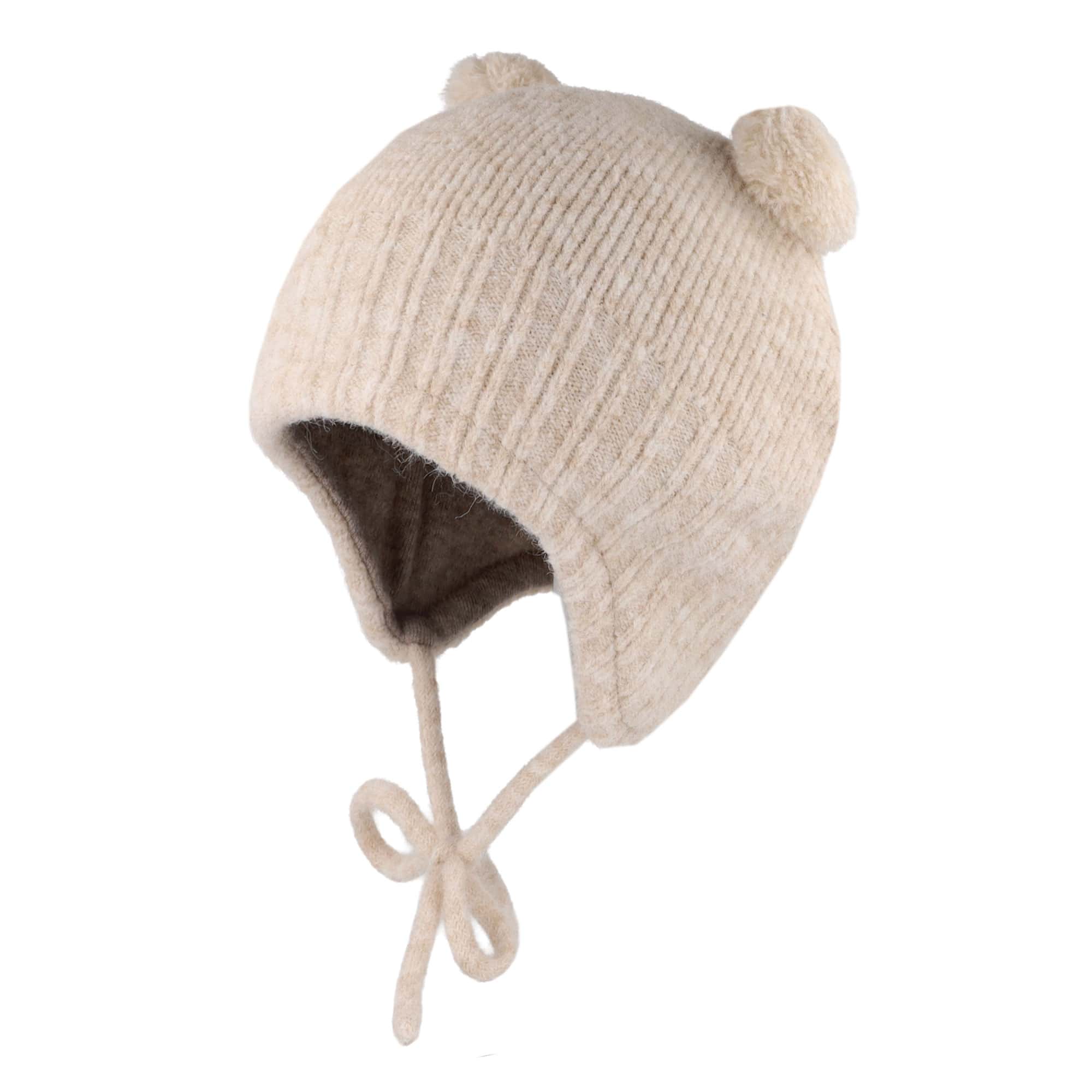 Strickmützen, MaxiMo, Weiß – Produktansicht
