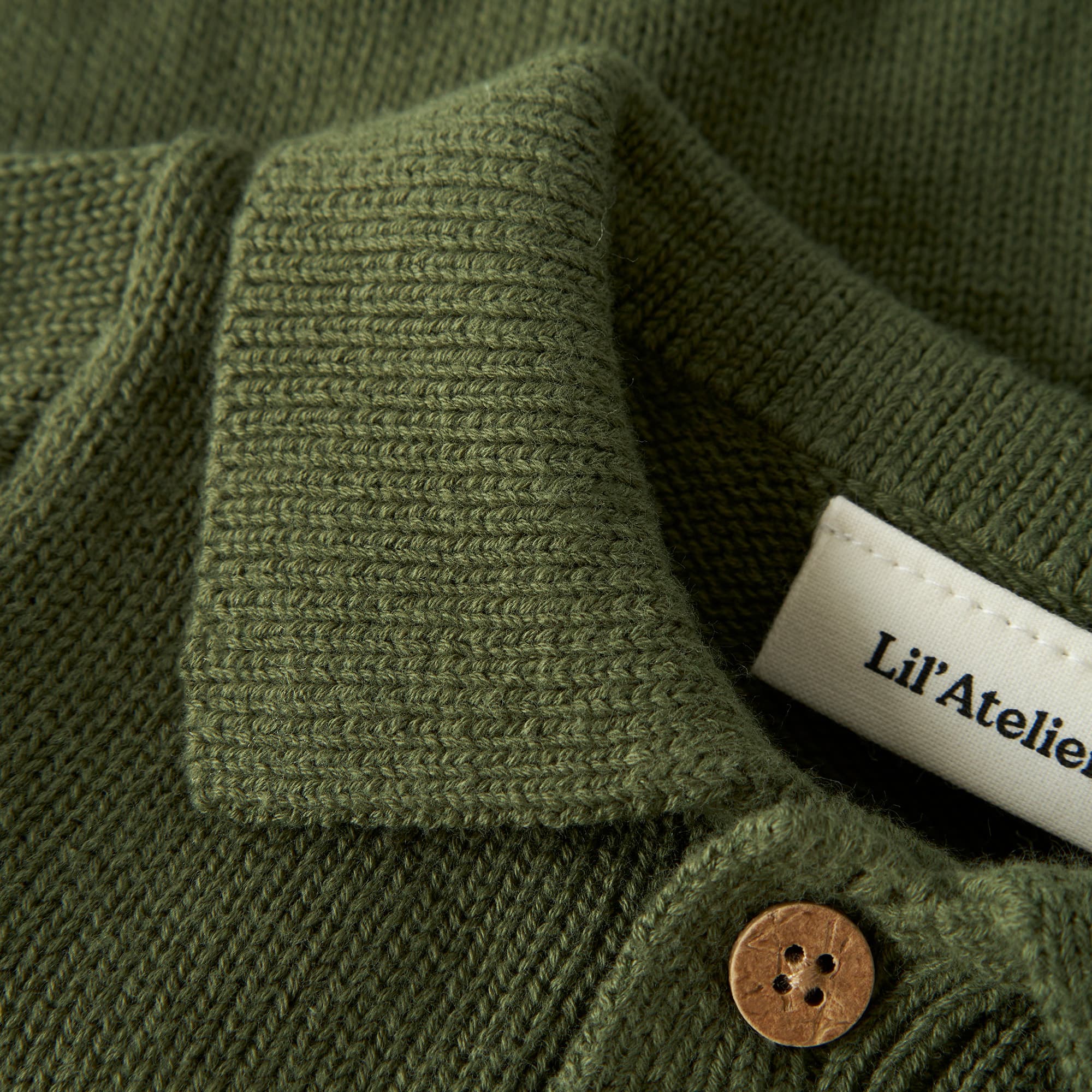 Langarmshirts, Lil' Atelier, Grün – Produktansicht