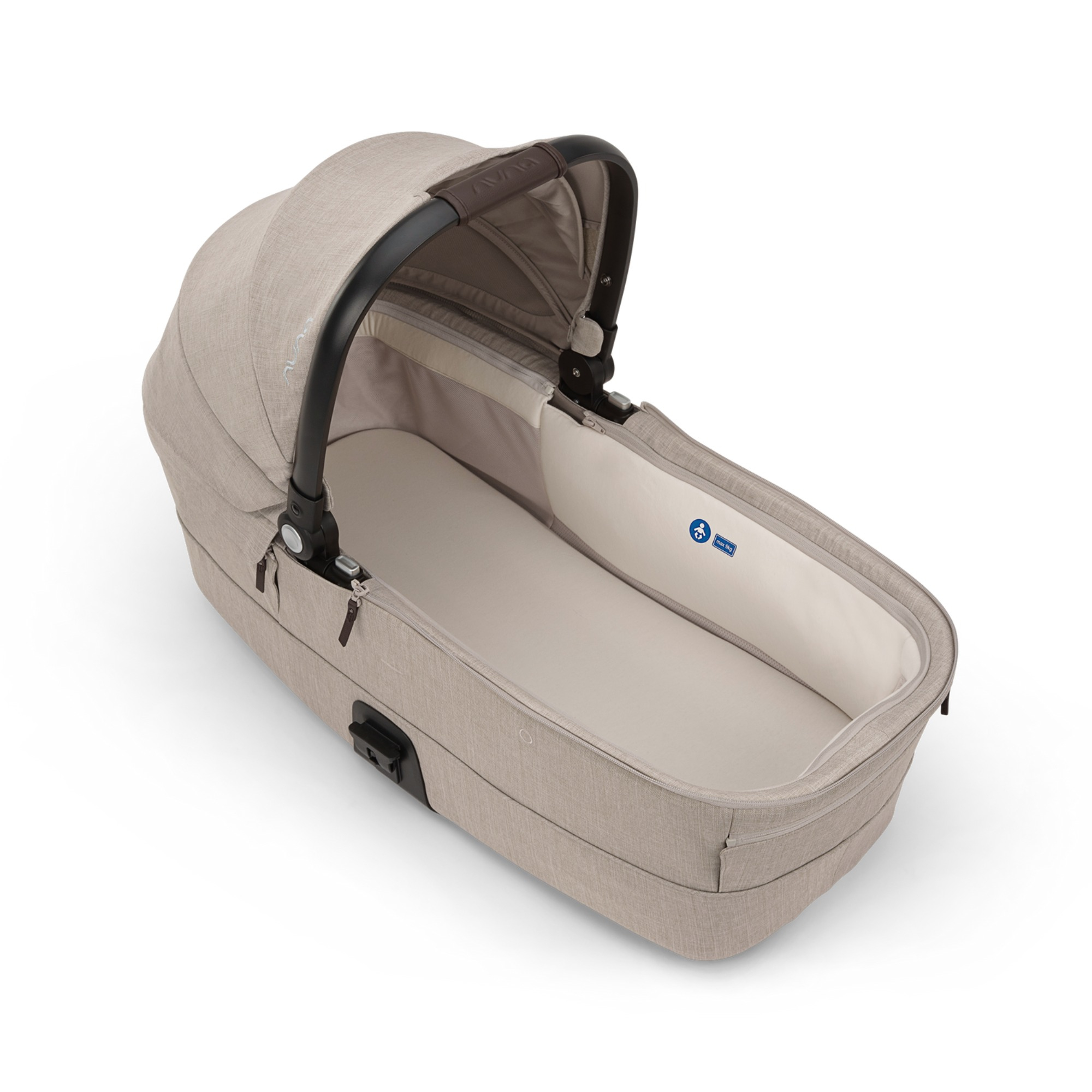 Tragewannen, nuna, Beige – Produktansicht
