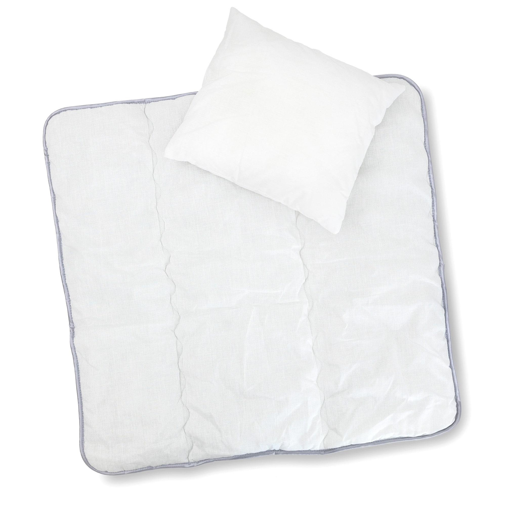 Bettdecken & Kissen, LITTLE ONE, Weiß – Besonderheit: Thermovlies-Set