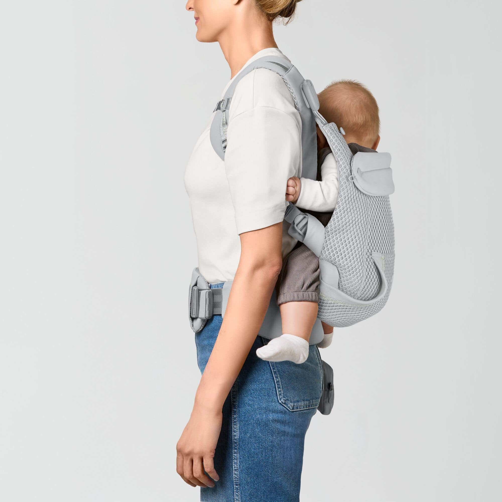 Babytragen Mesh, cybex, Grau – Produktansicht