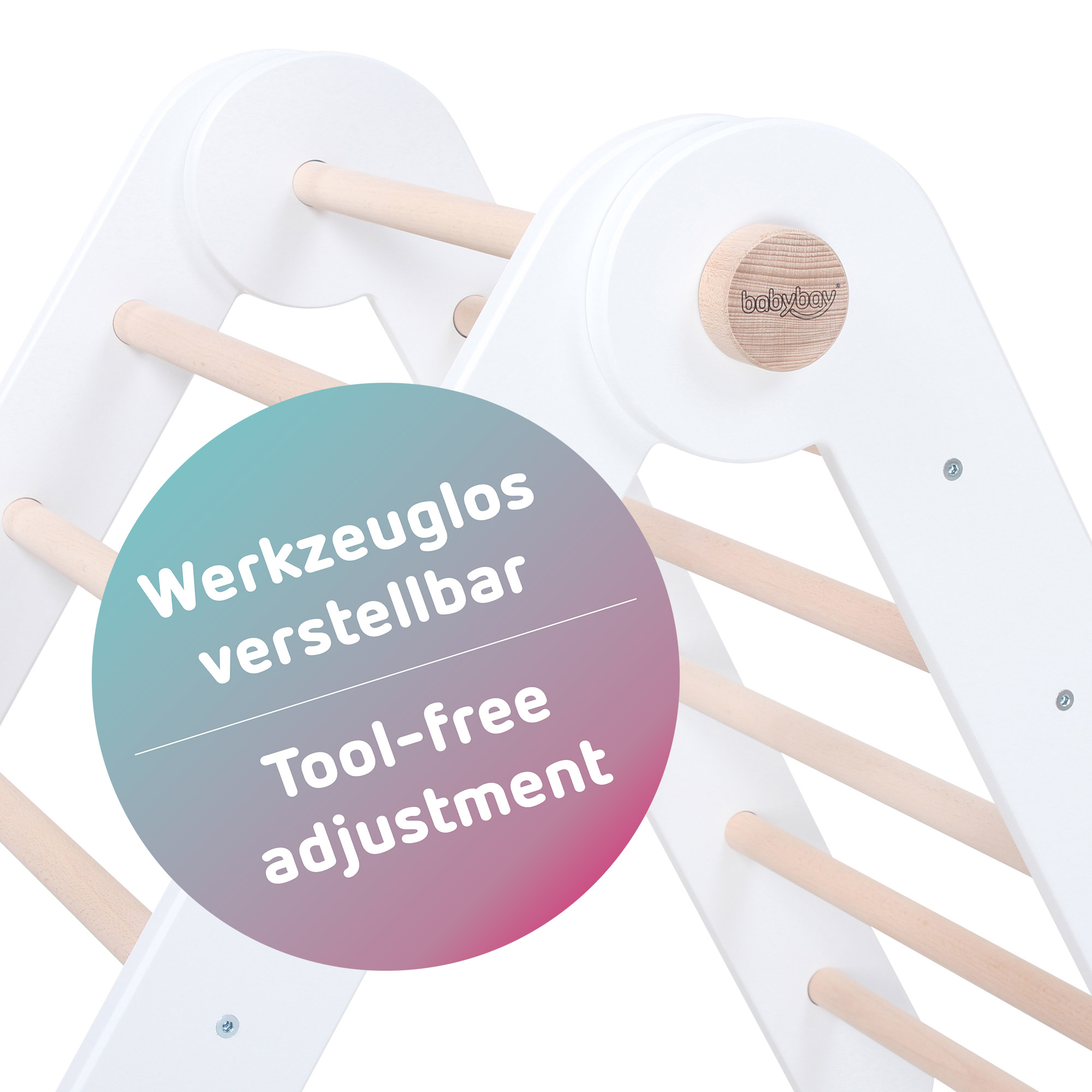 Spielgeräte, babybay, Weiß – Produktansicht