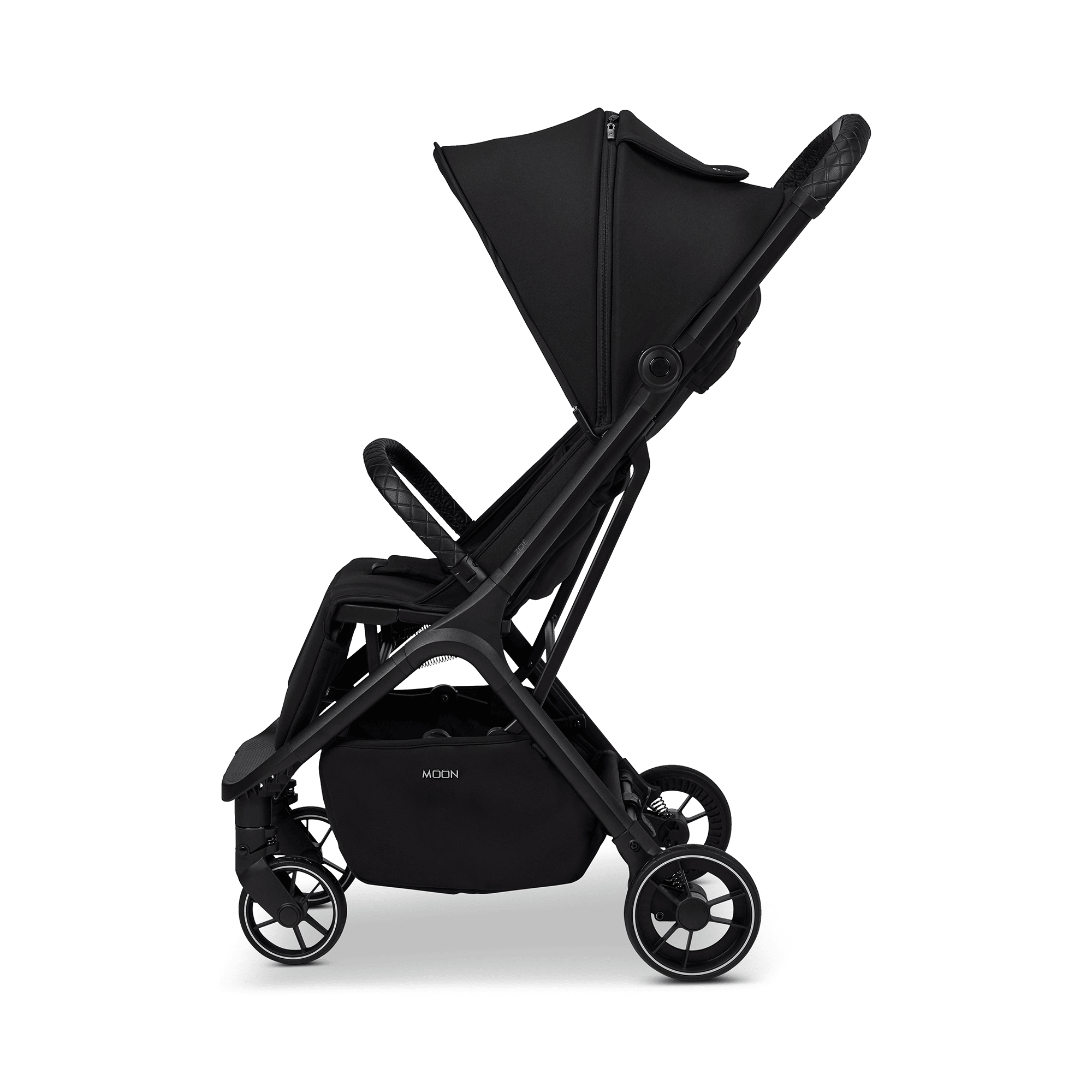 SALE Kinderwagen, MOON, Schwarz – Produktansicht