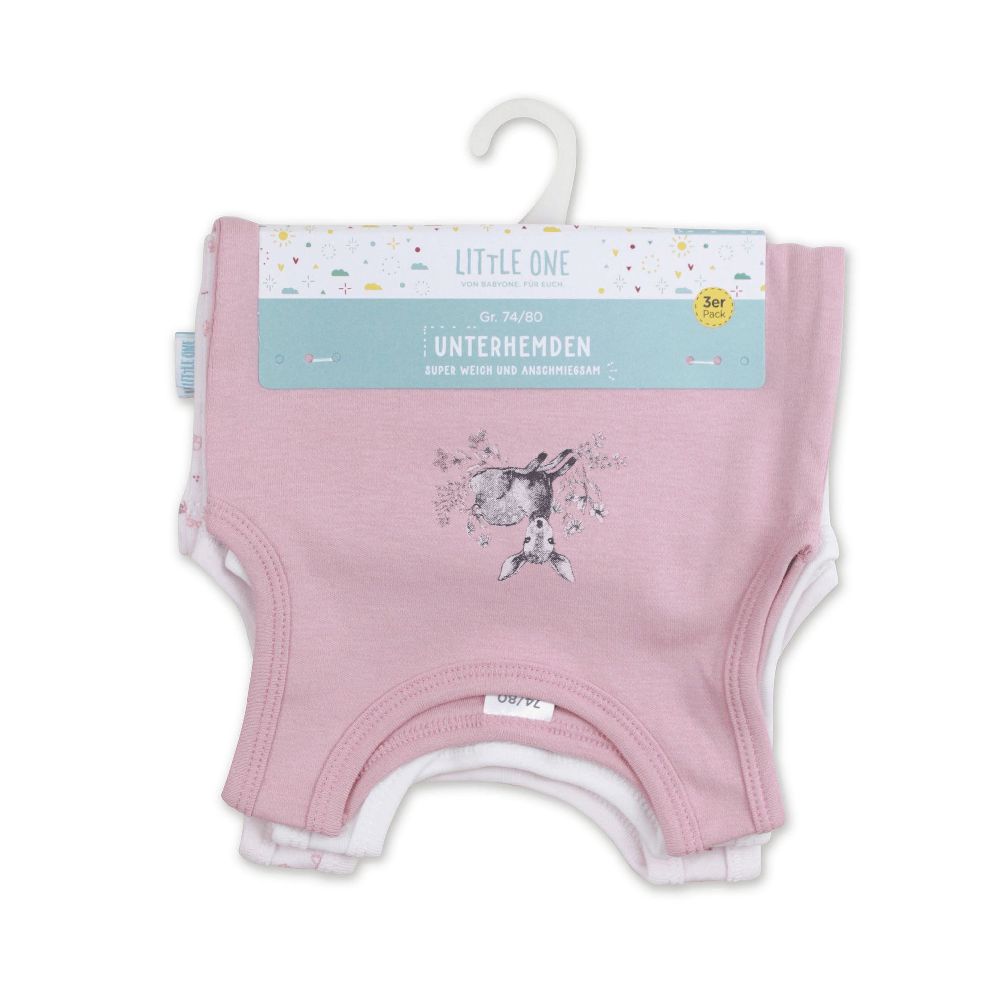 Unterwäsche, LITTLE ONE, Pink – Produktansicht