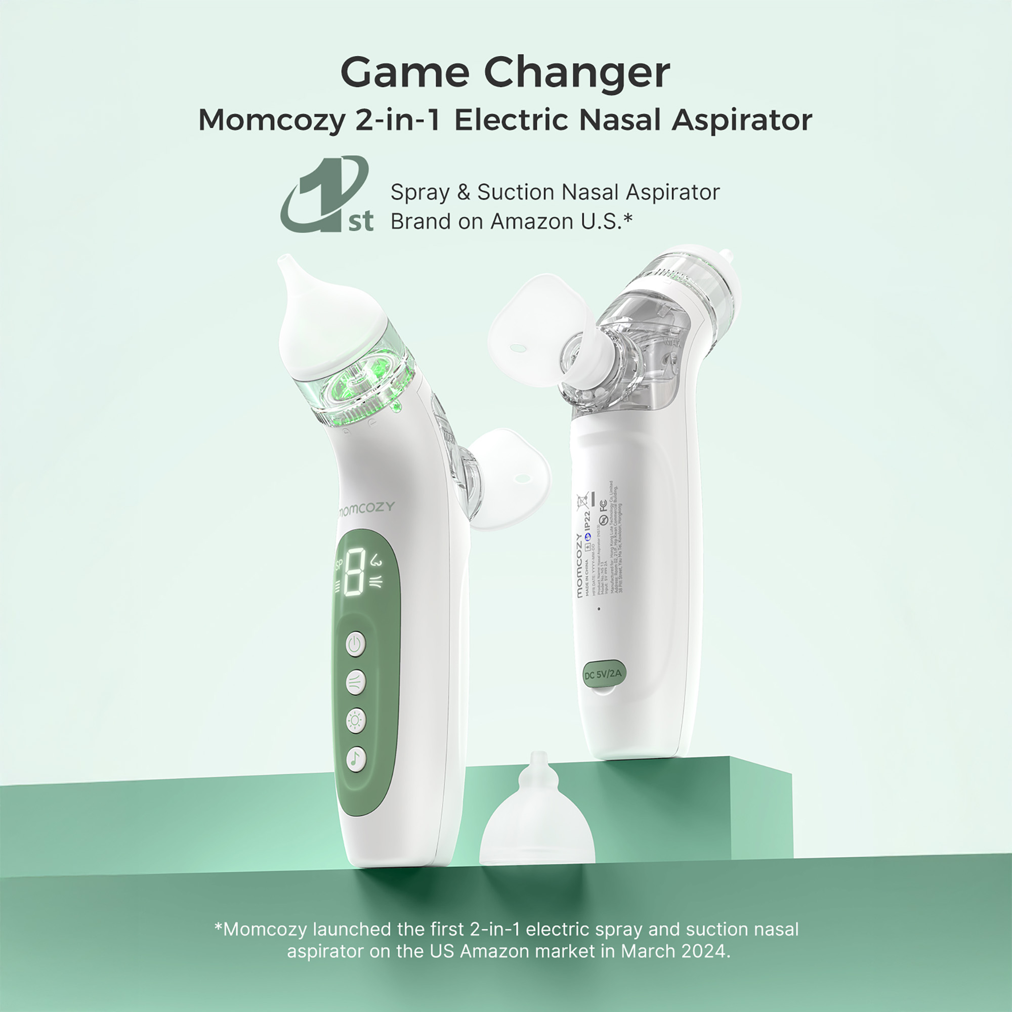 Nasensauger, momcozy, Transparent – Produktansicht