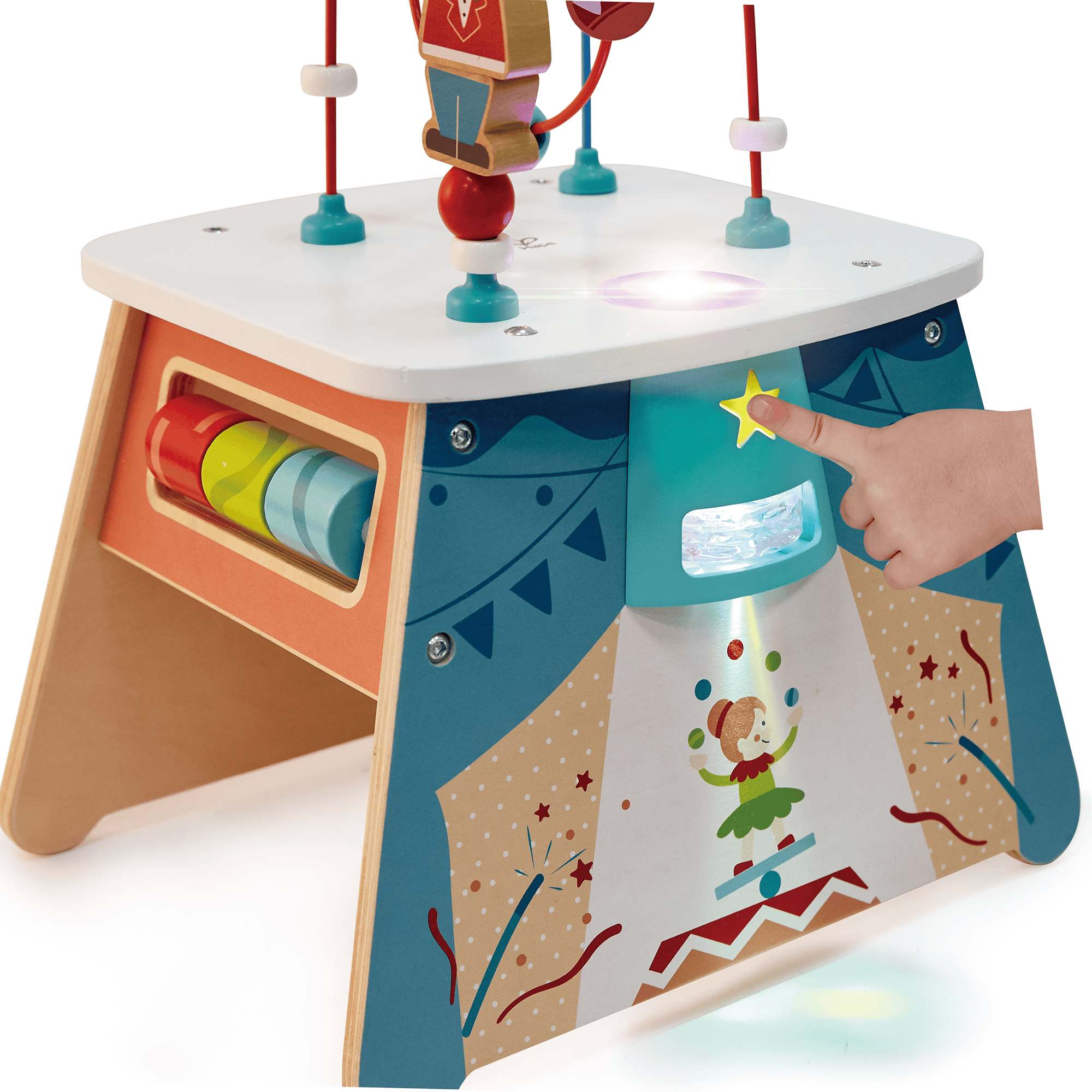 Holzspielzeug, Hape, Mehrfarbig – Produktansicht