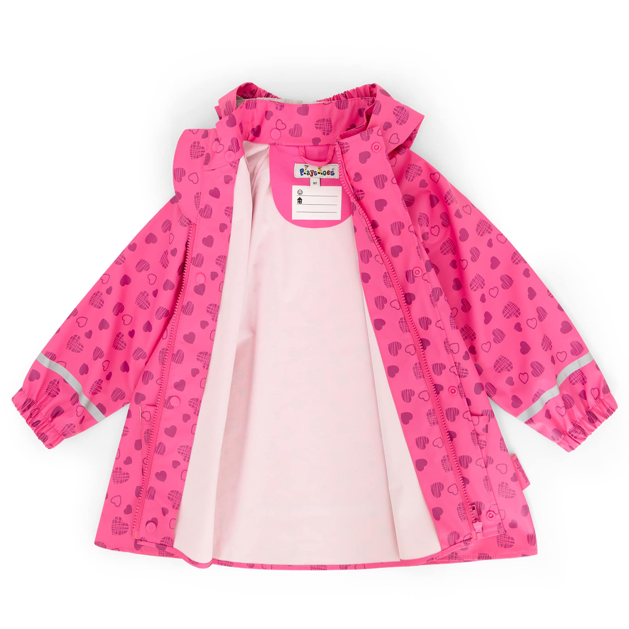 Regenjacken, Playshoes, Pink – Produktansicht