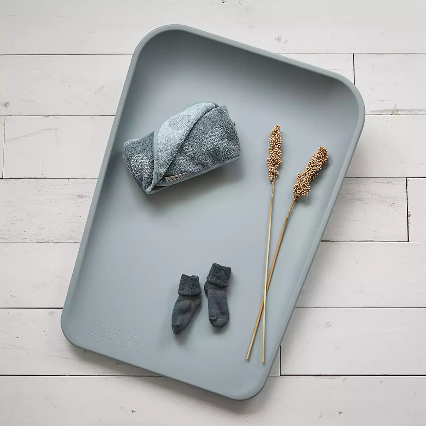 Wickelunterlagen, Leander, Blau – Produktansicht