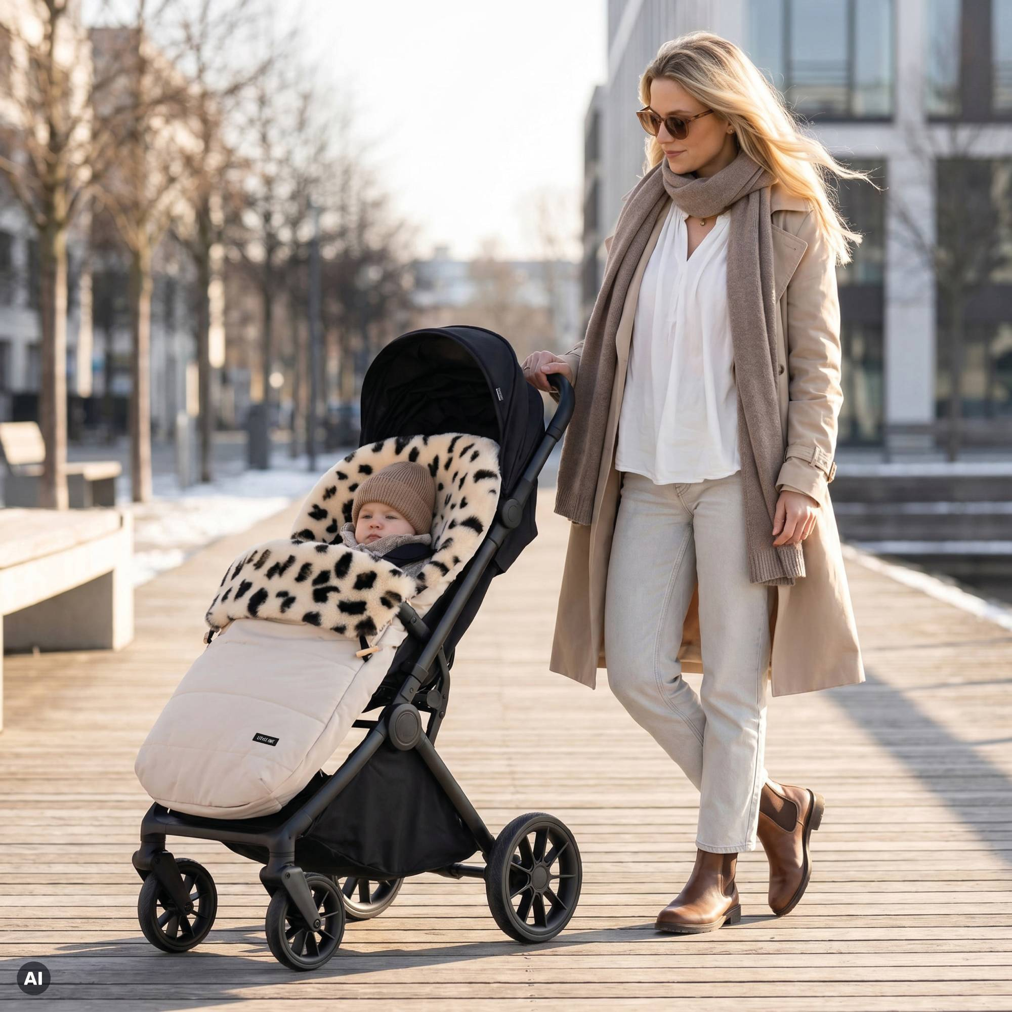 Fußsäcke & Decken, LITTLE ONE, Beige – Produktansicht