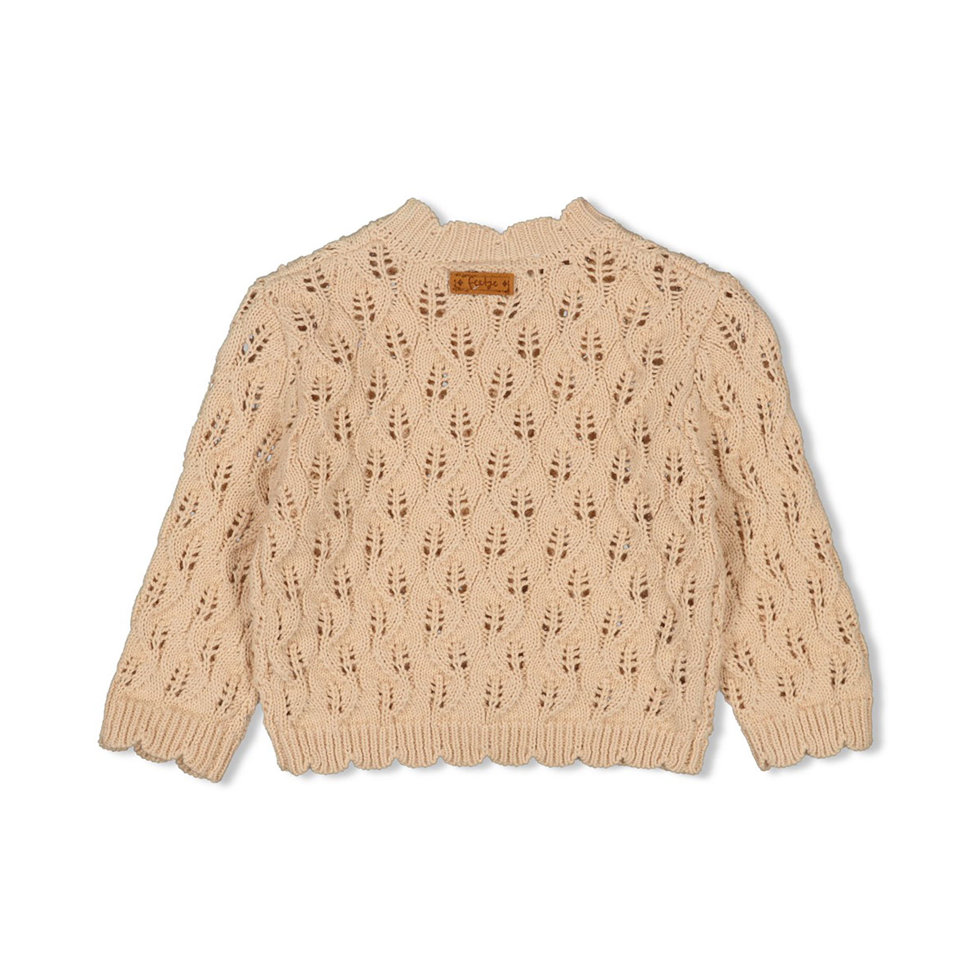 Sweat-, Fleece- & Strickjacken, FEETJE, Beige – Besonderheit: aus 100% Baumwolle