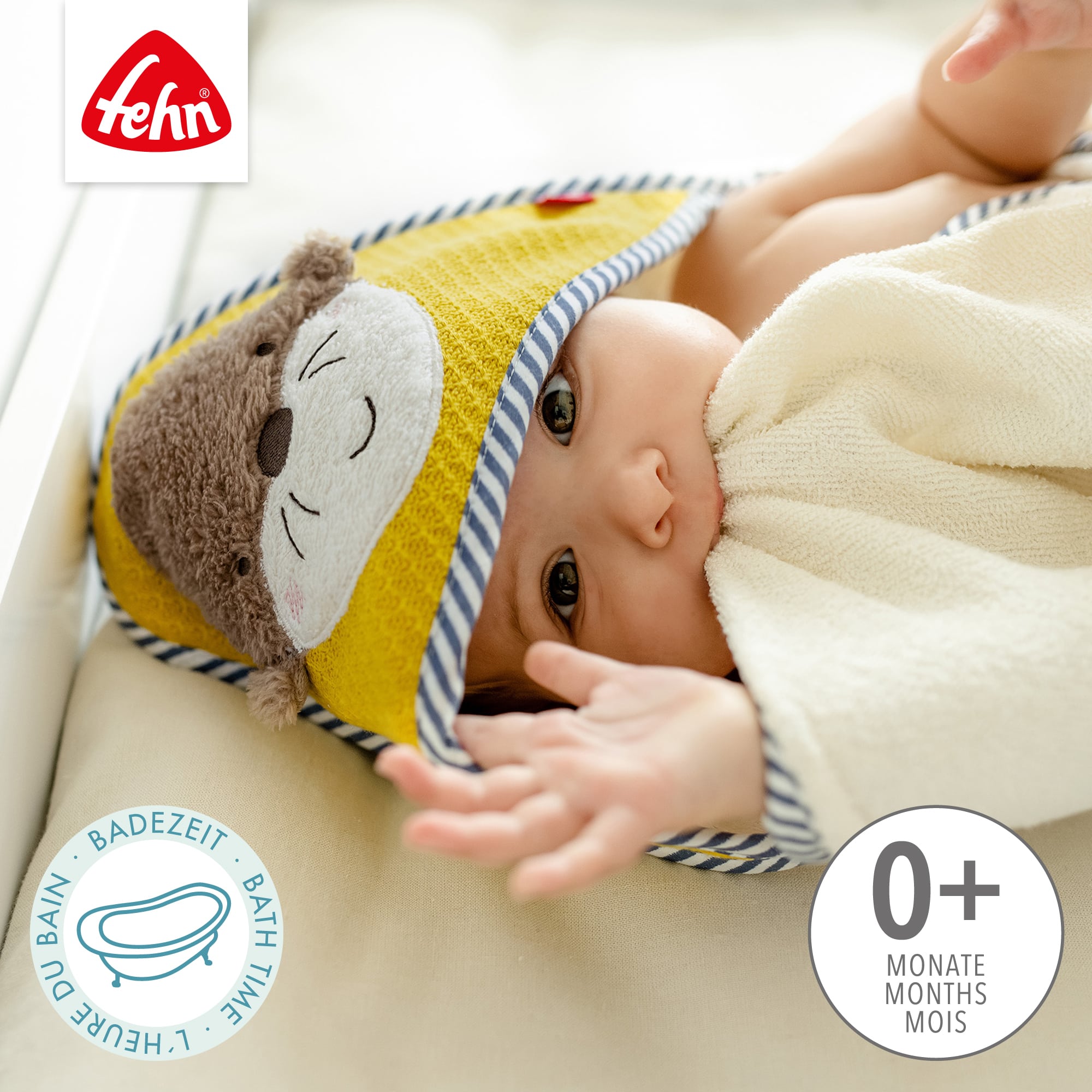 Handtücher, fehn, Mehrfarbig – Produktansicht