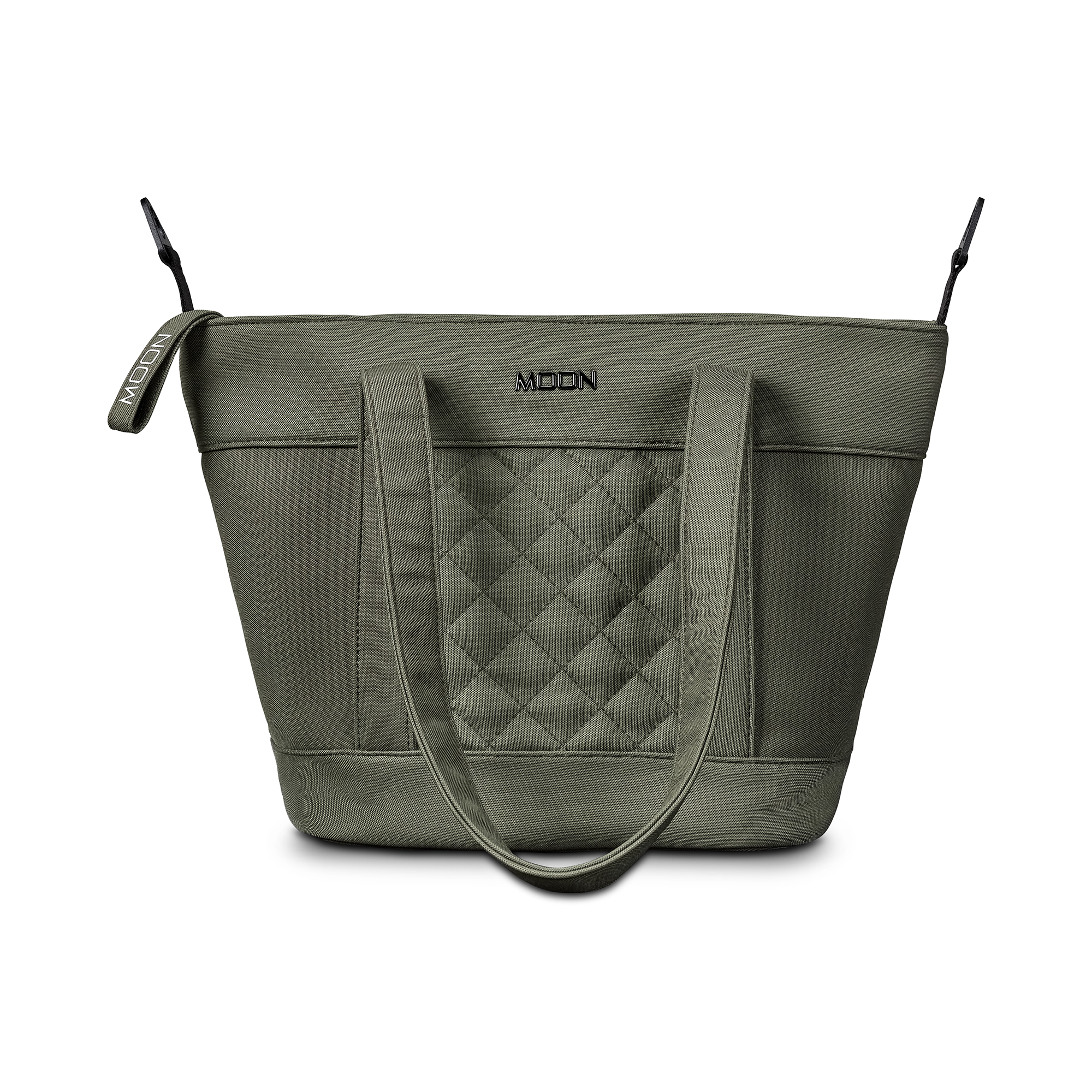 Produkte, MOON, Grün – Besonderheit: inklusive Wickelunterlage, Flaschentasche, Geldbeutel und Befestigungssystem für den Kinderwagen