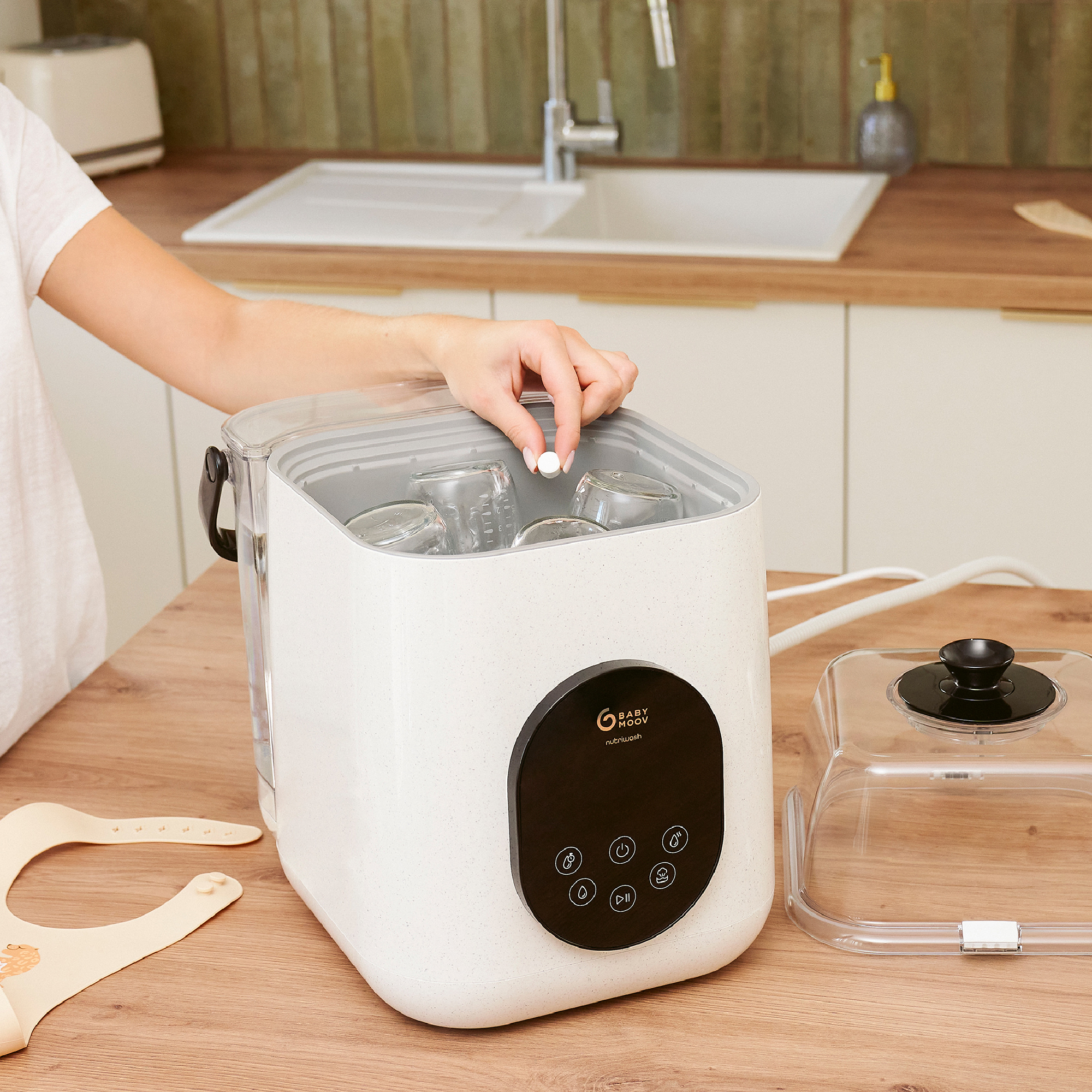 Vaporisatoren, babymoov, Weiß – Besonderheit: enthält ca. 120 Tabletten