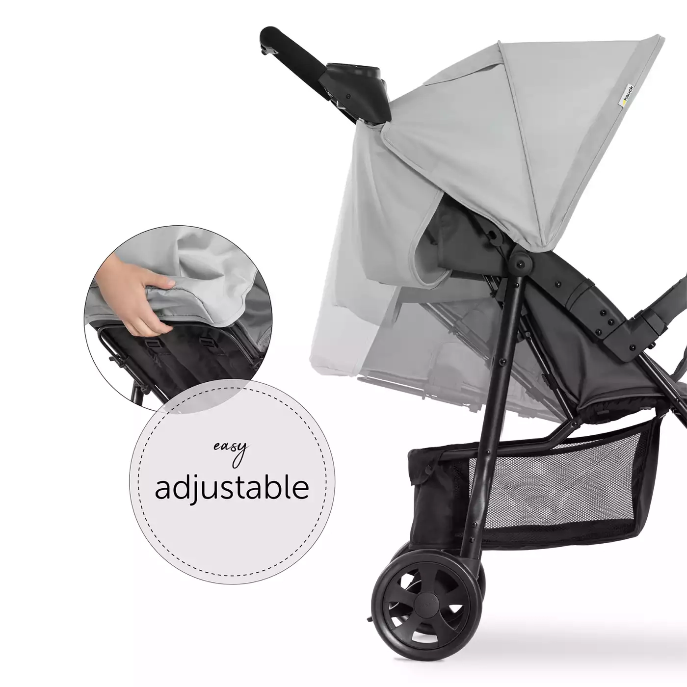 Sportwagen, hauck, Grau – Produktansicht