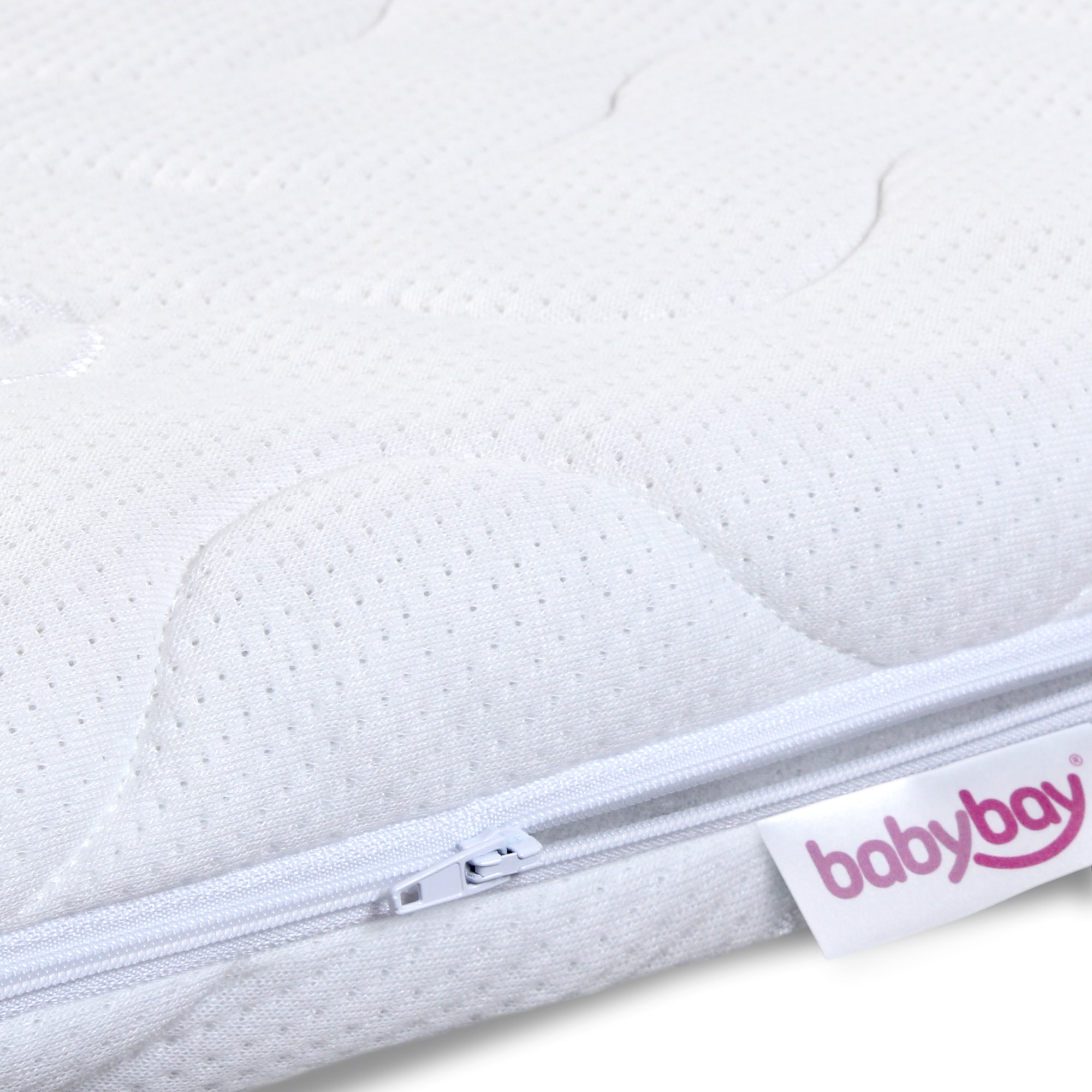 Matratzen, babybay, Weiß – Produktansicht