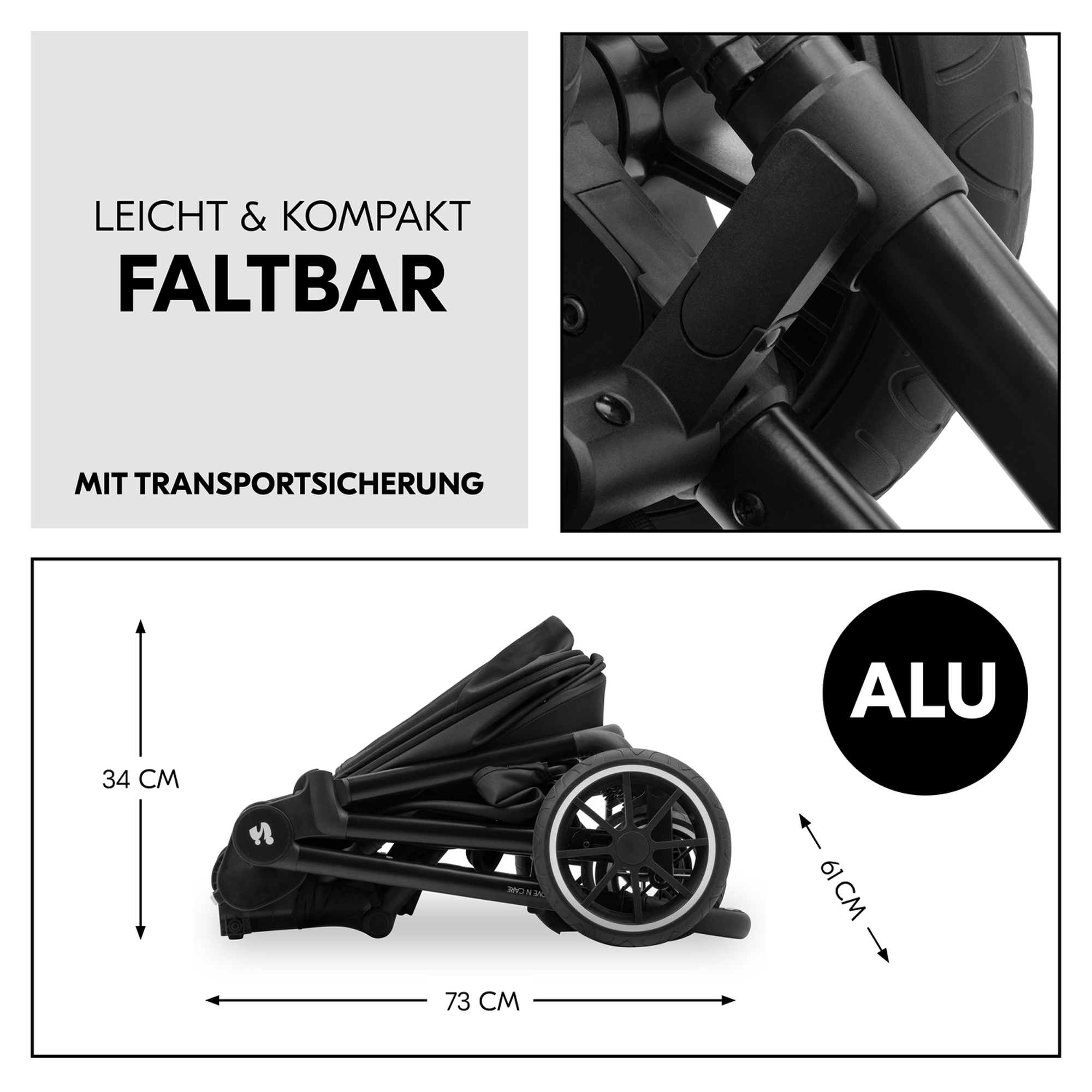 hauck, hauck, Schwarz – Produktansicht