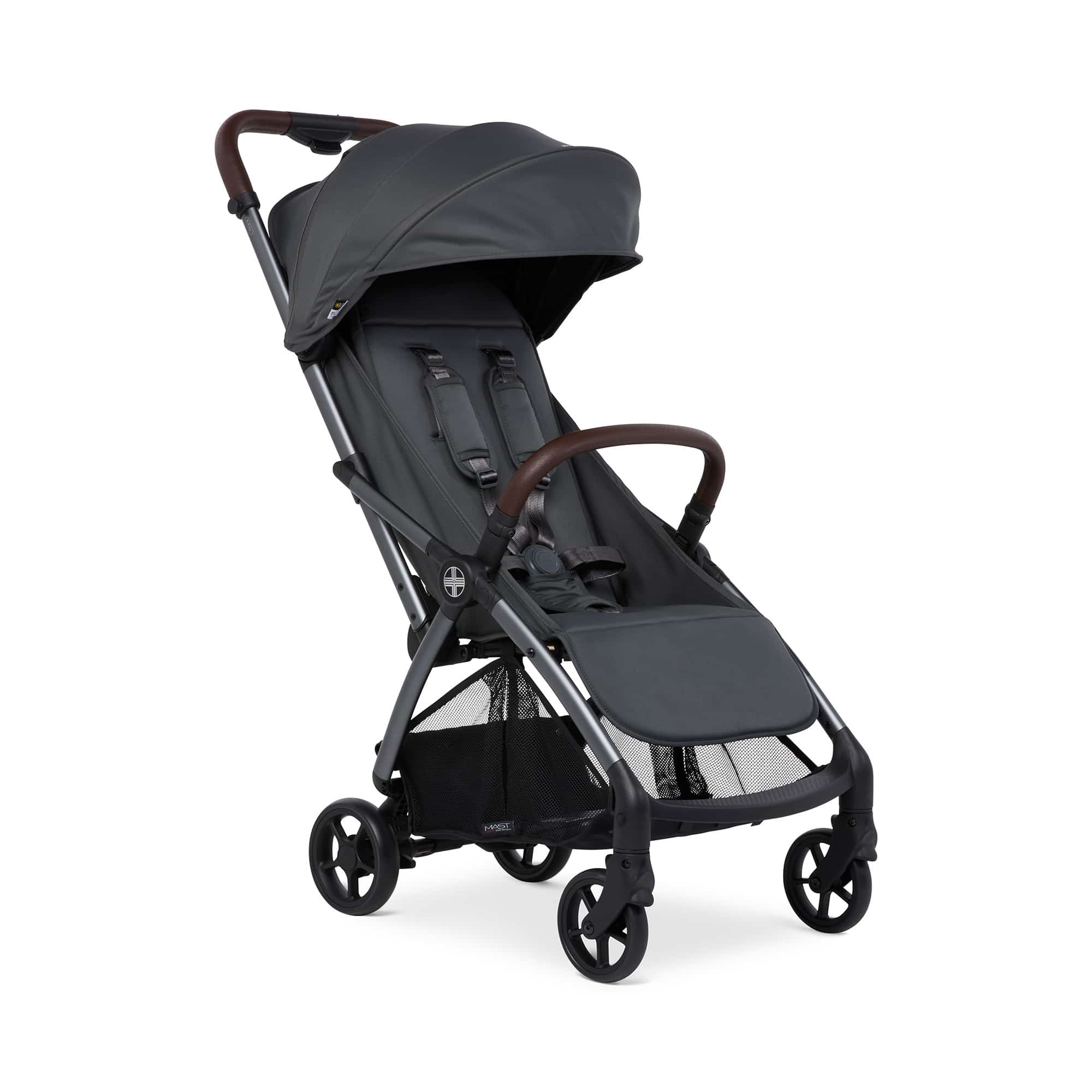 Reisebuggys, MAST, Schwarz – Besonderheit: verstellbare Rückenlehne und Fußstütze