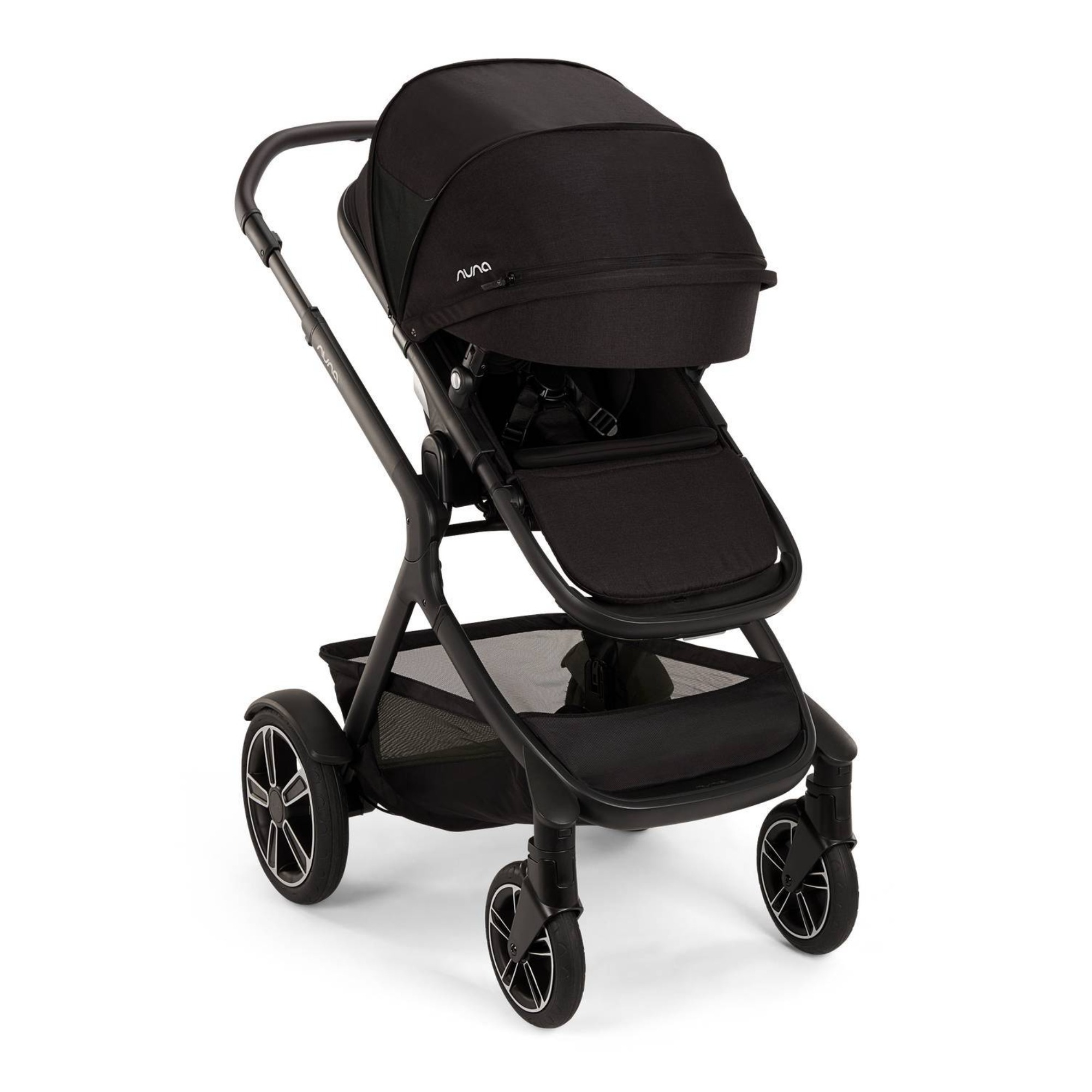 Kombi-Kinderwagen, nuna, Schwarz – Produktansicht