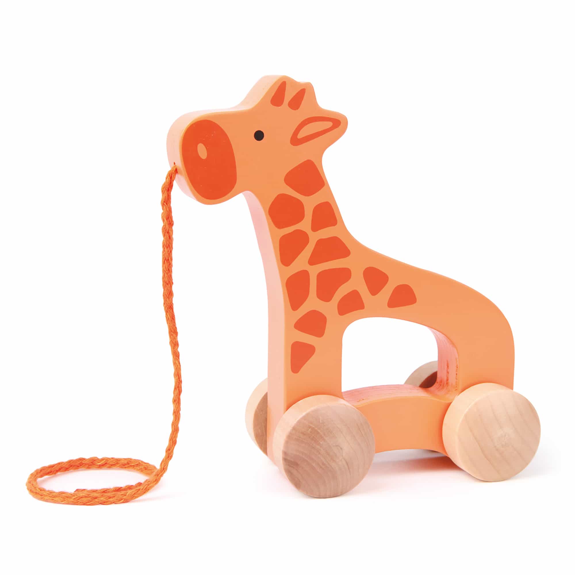 Nachziehtiere, Hape, Orange – Produktansicht