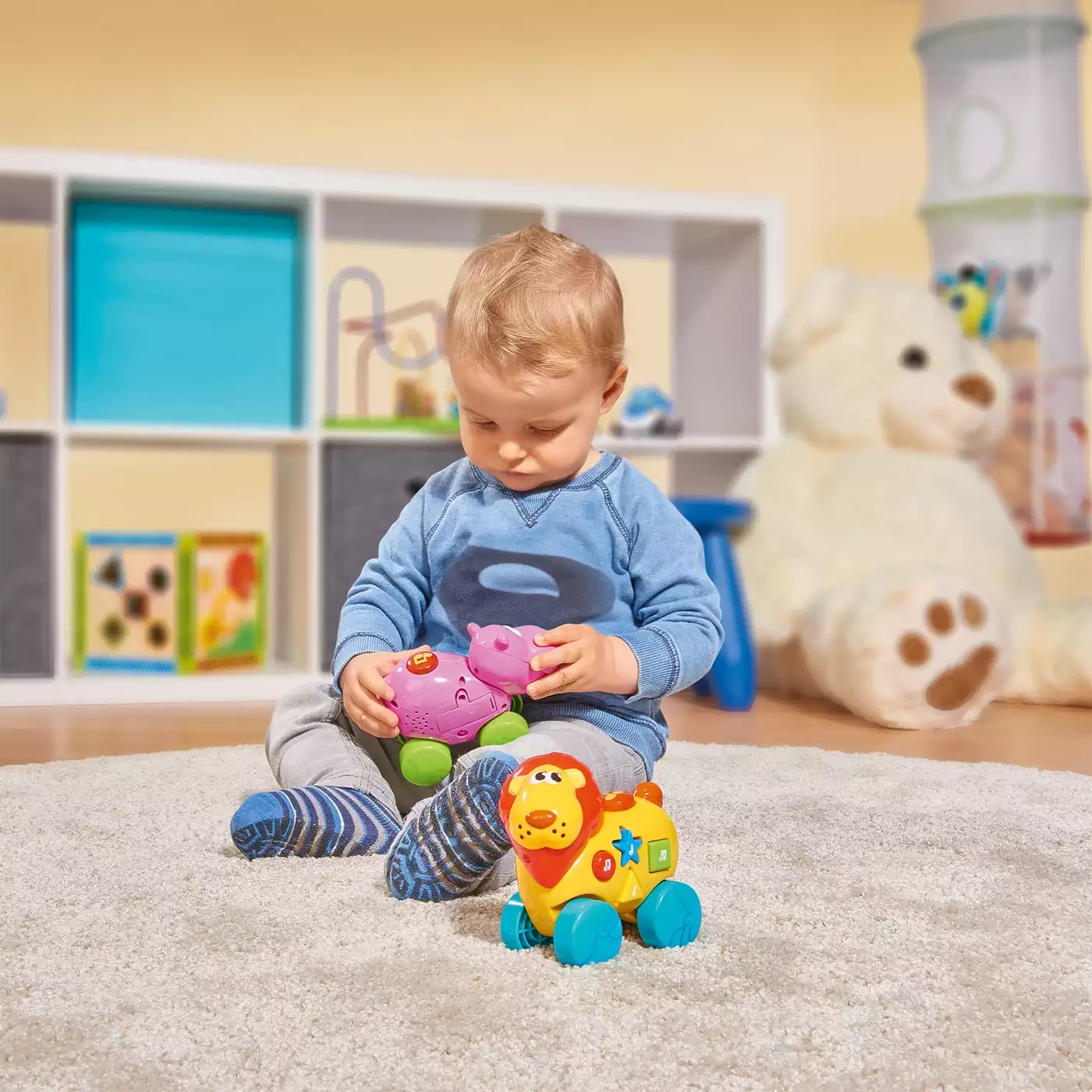 Kinderspiele, Simba, Gelb – Produktansicht