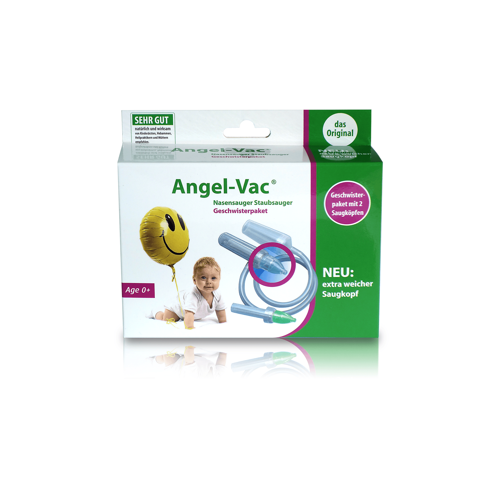Nasensauger, Angel-Vac, Transparent – Produktansicht