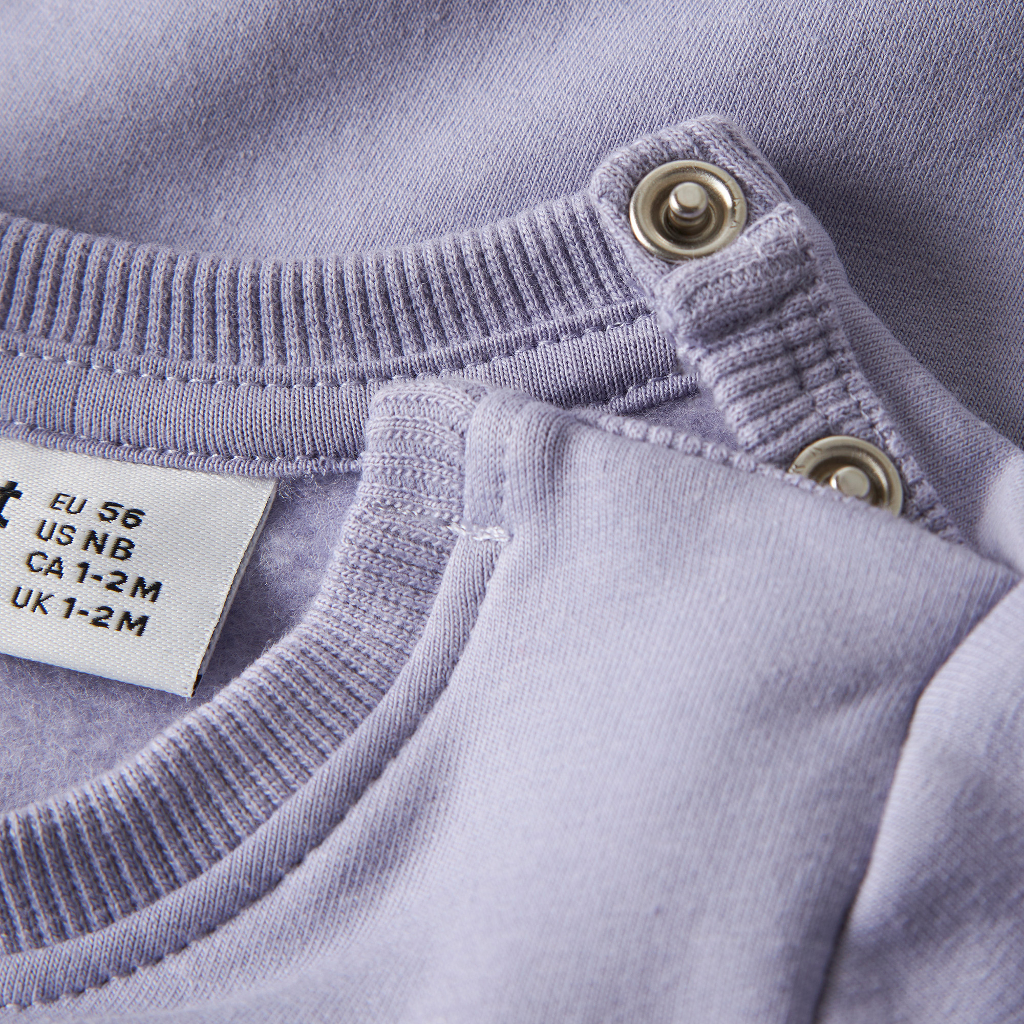 Pullover & Sweatshirts, name it, Lila – Besonderheit: Knopfleiste am Kragen