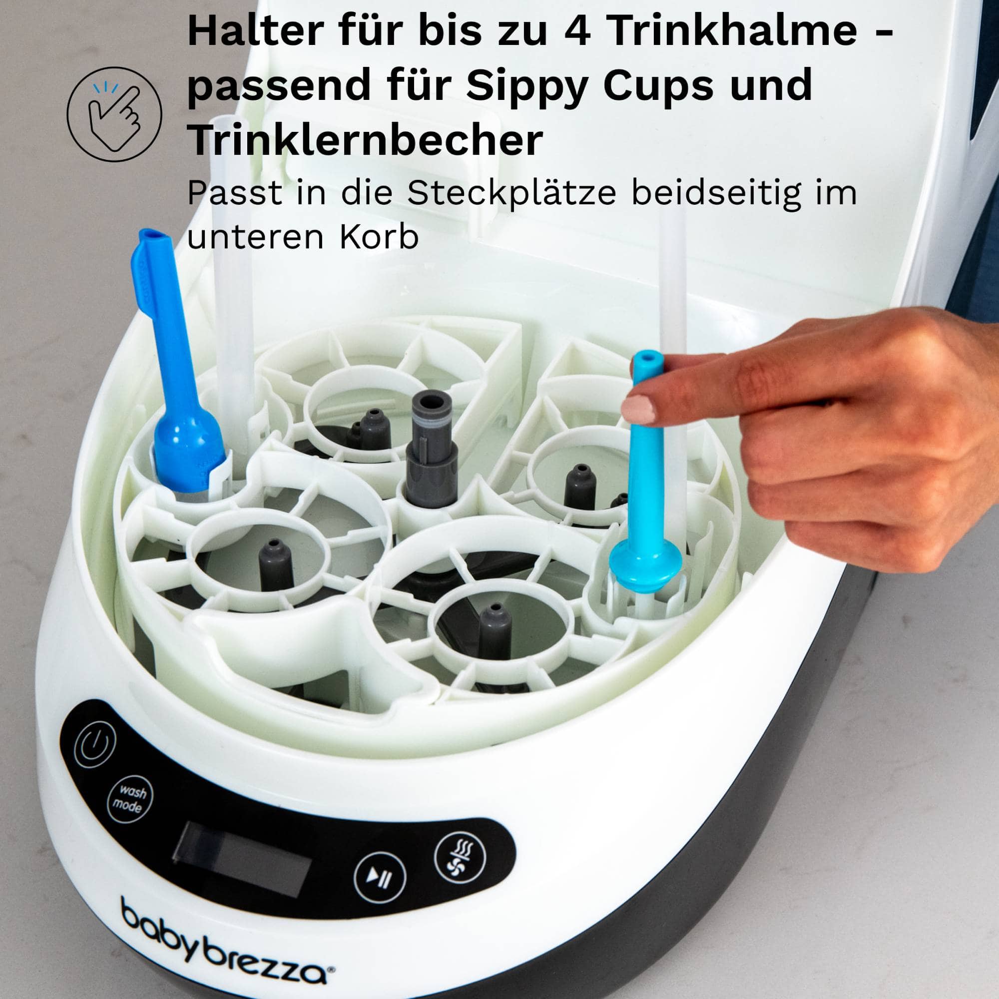 Vaporisatoren, babybrezza, Weiß – Produktansicht