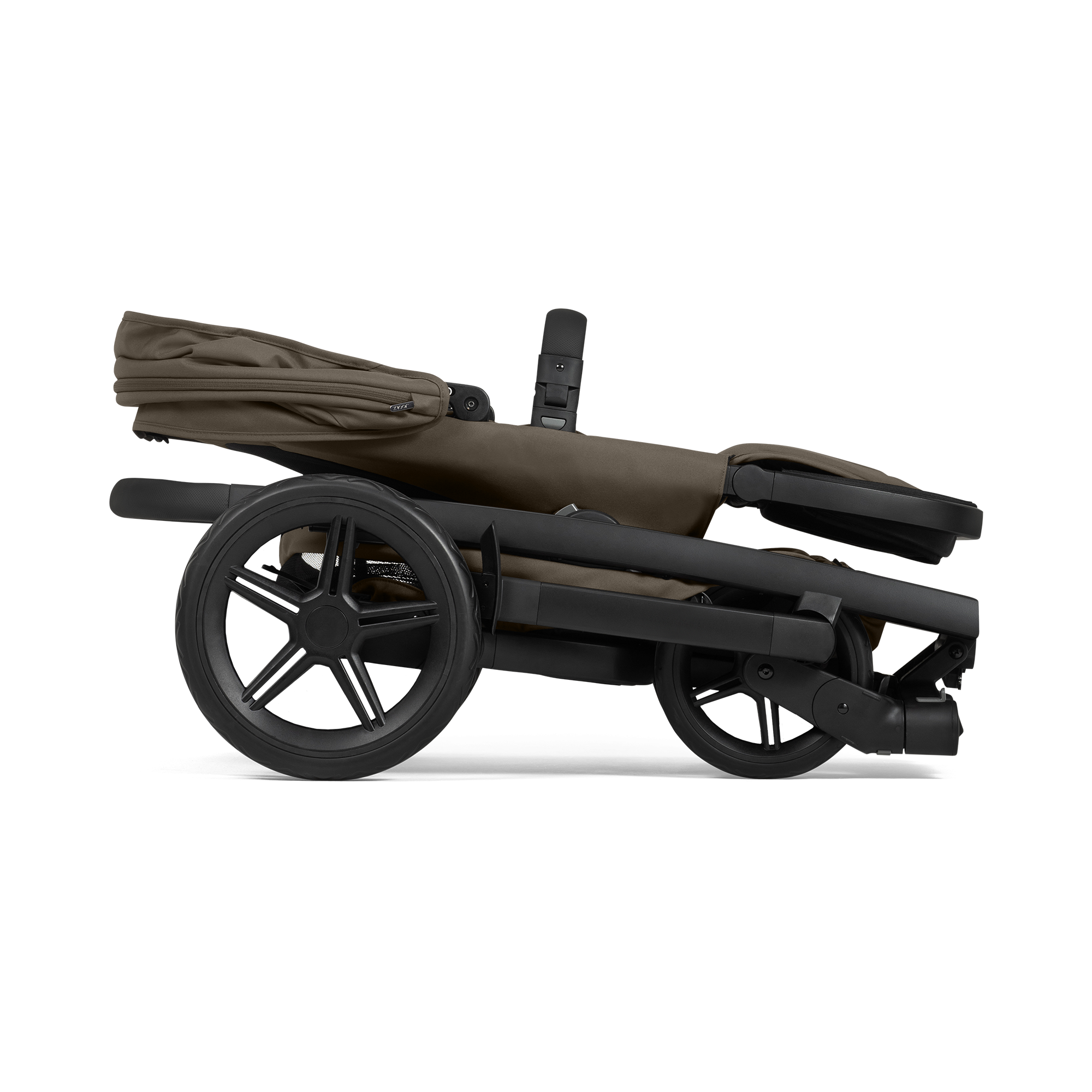 Kinderwagen grau, JOOLZ, Braun – Produktansicht