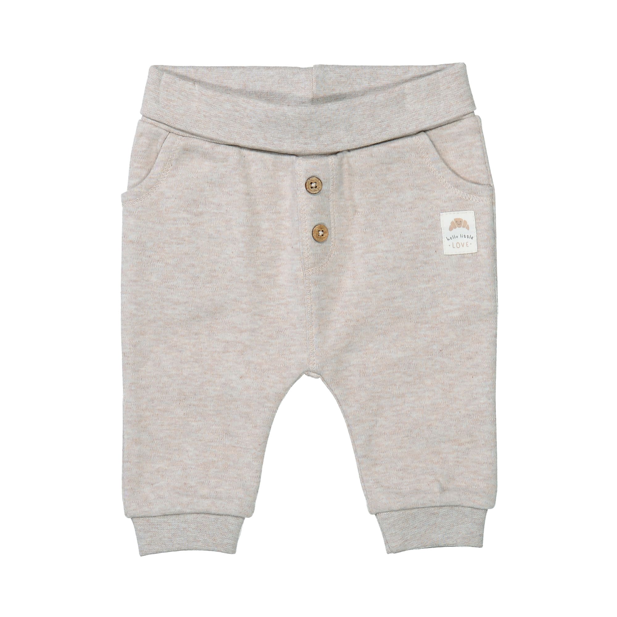 Schlupfhosen, STACCATO, Beige – Besonderheit: aus 100% Baumwolle