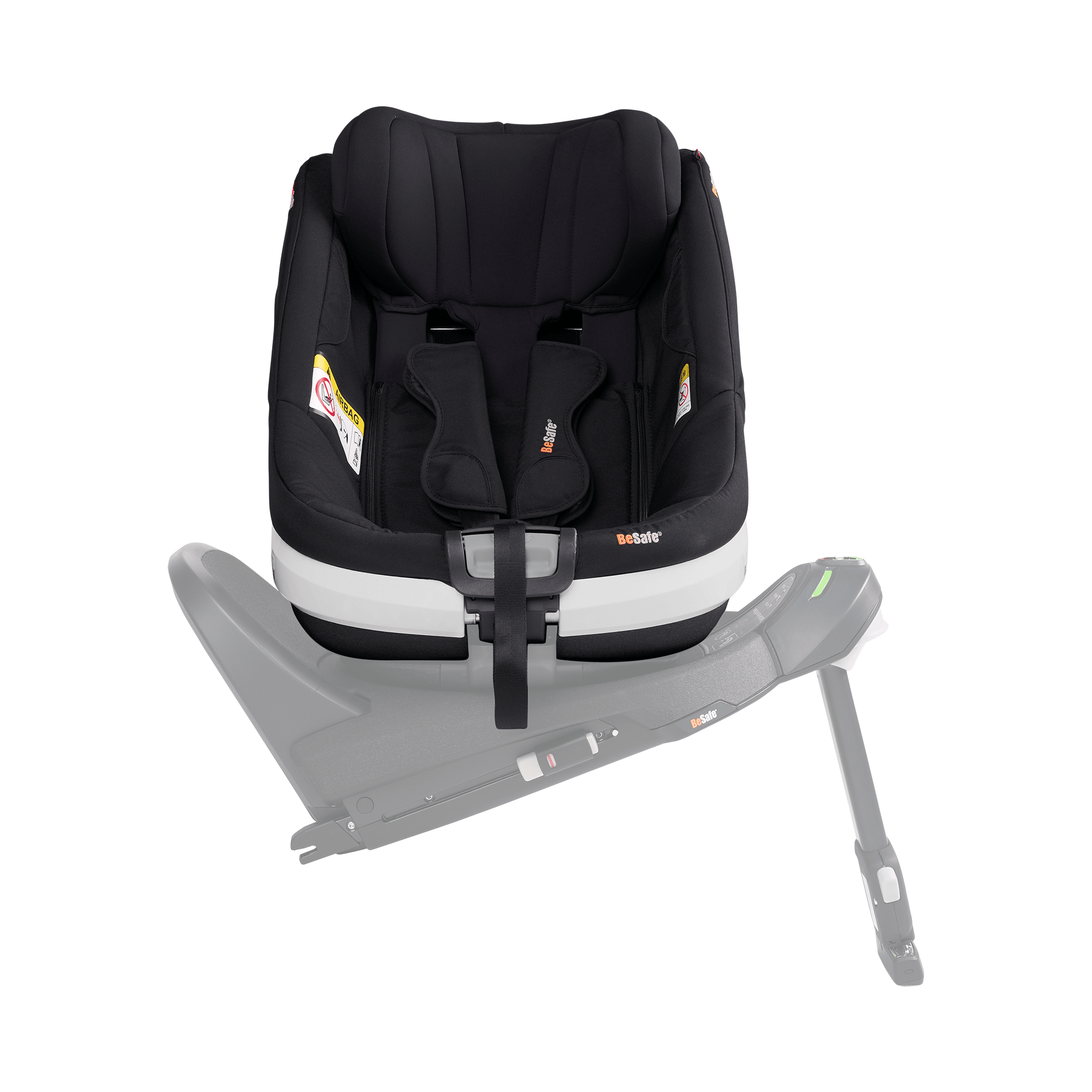 Kindersitze 9-18 kg, Gruppe 1, BeSafe, Schwarz – Produktansicht