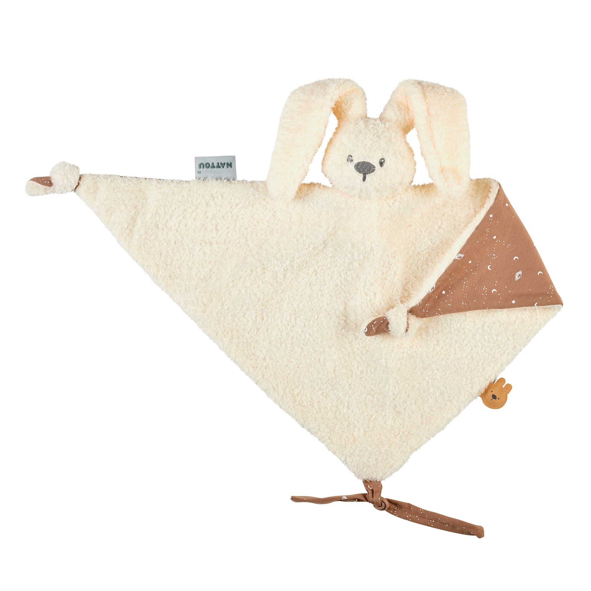 Schmusetücher, Nattou, Beige – Produktansicht