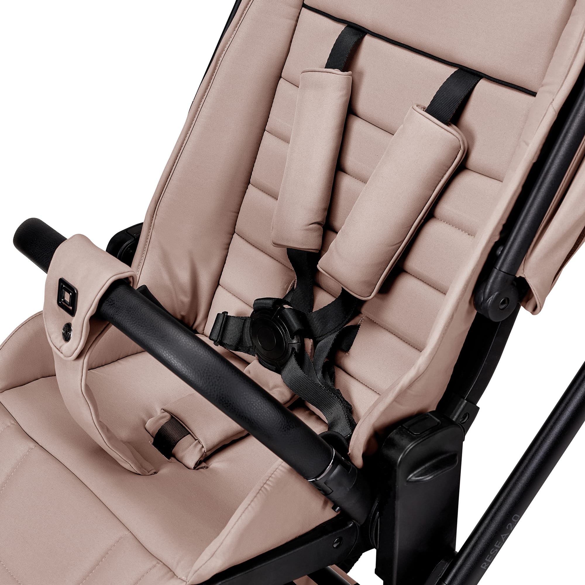Kombi-Kinderwagen, MOON, Beige – Produktansicht