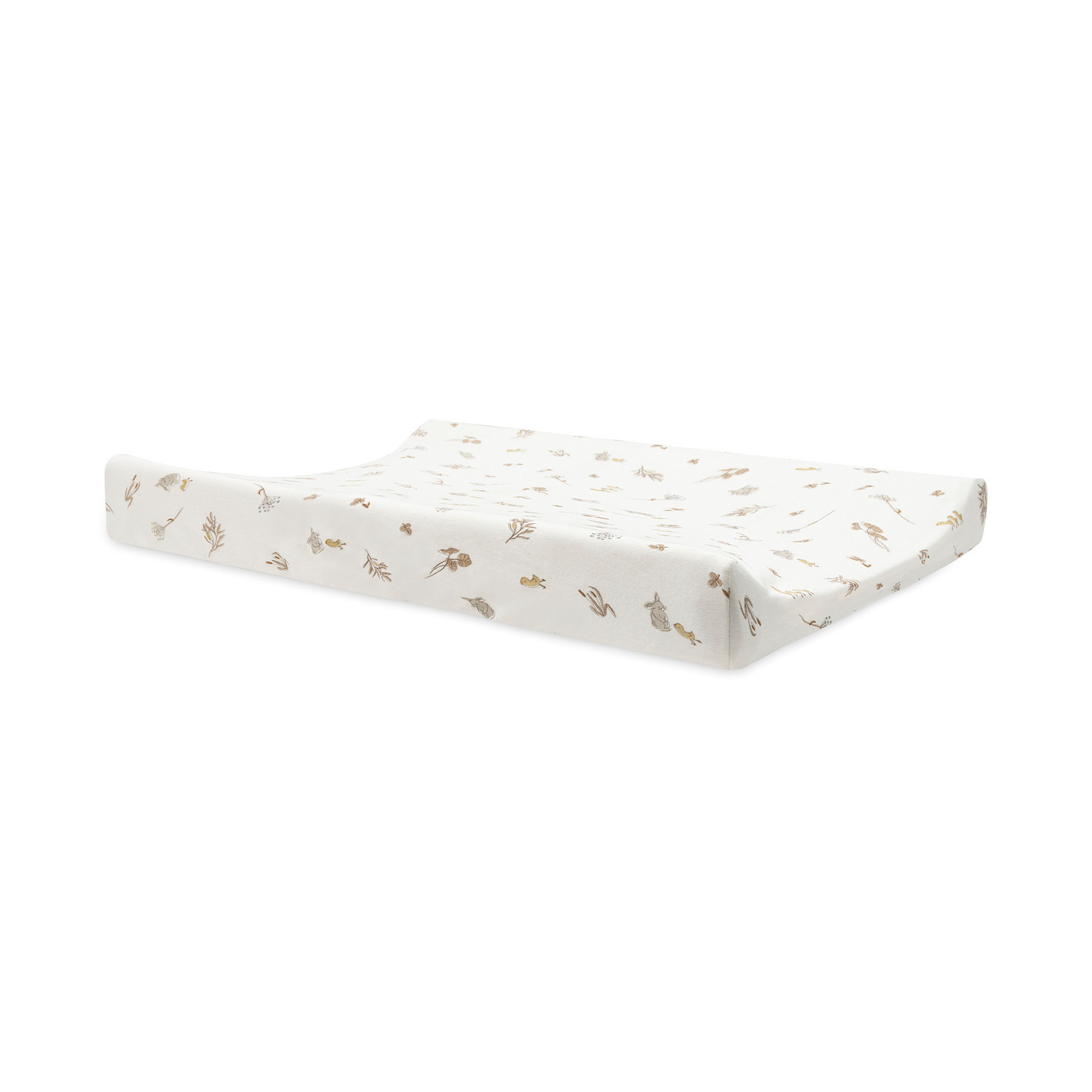 Wickelunterlagen, jollein, Weiß – Besonderheit: mit Gummizug in den Rändern