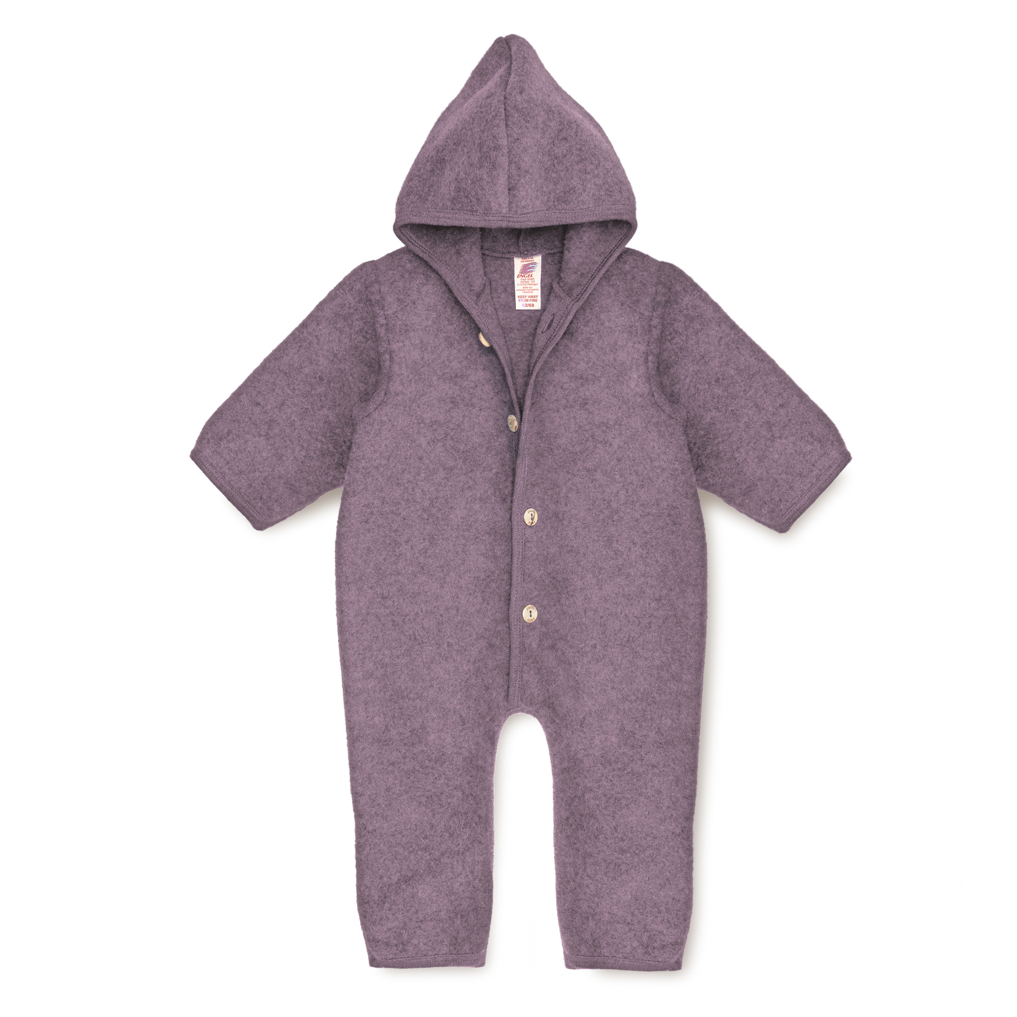 Wollwalk Overalls, ENGEL, Pink – Produktansicht