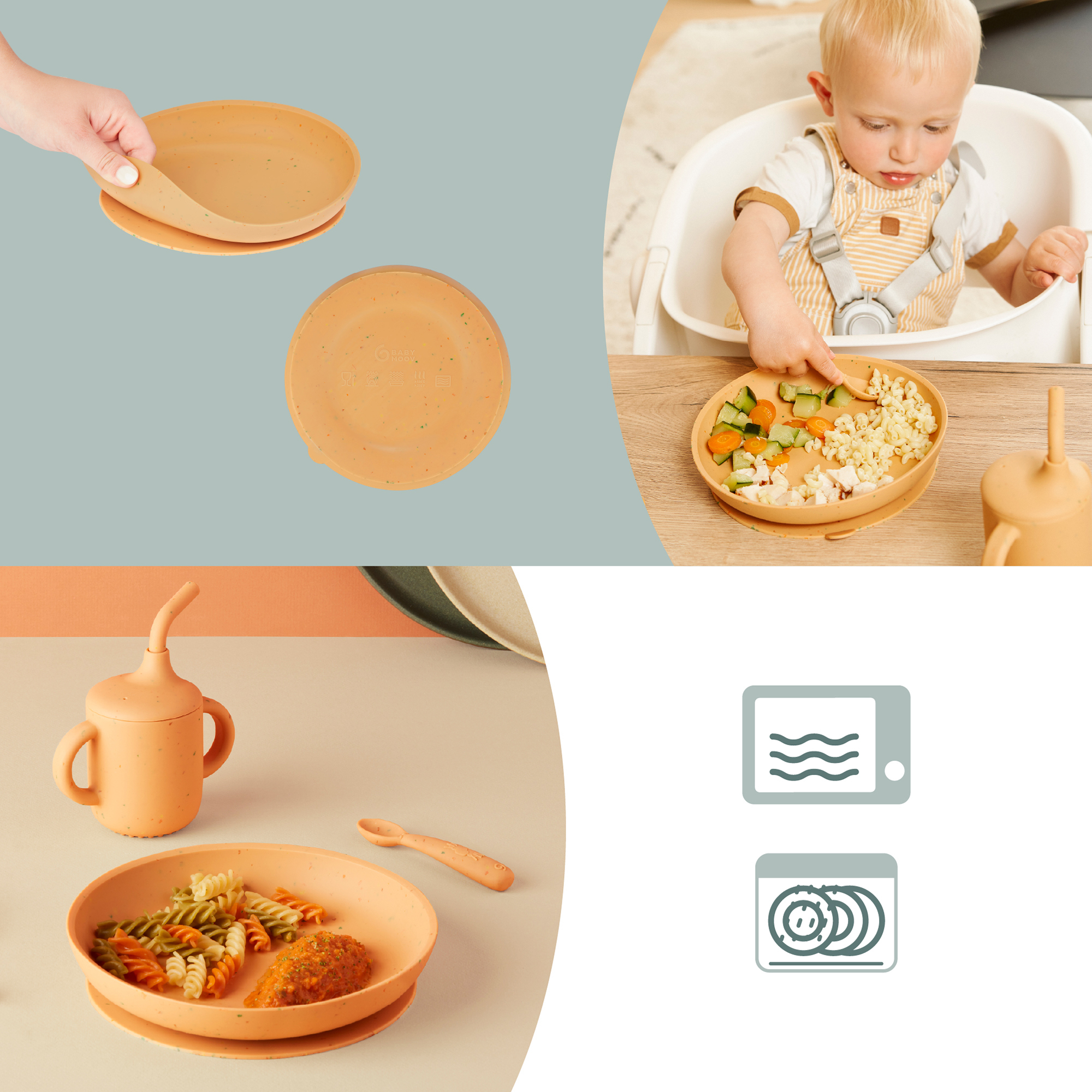 Besteck & Geschirr, babymoov, Orange – Produktansicht