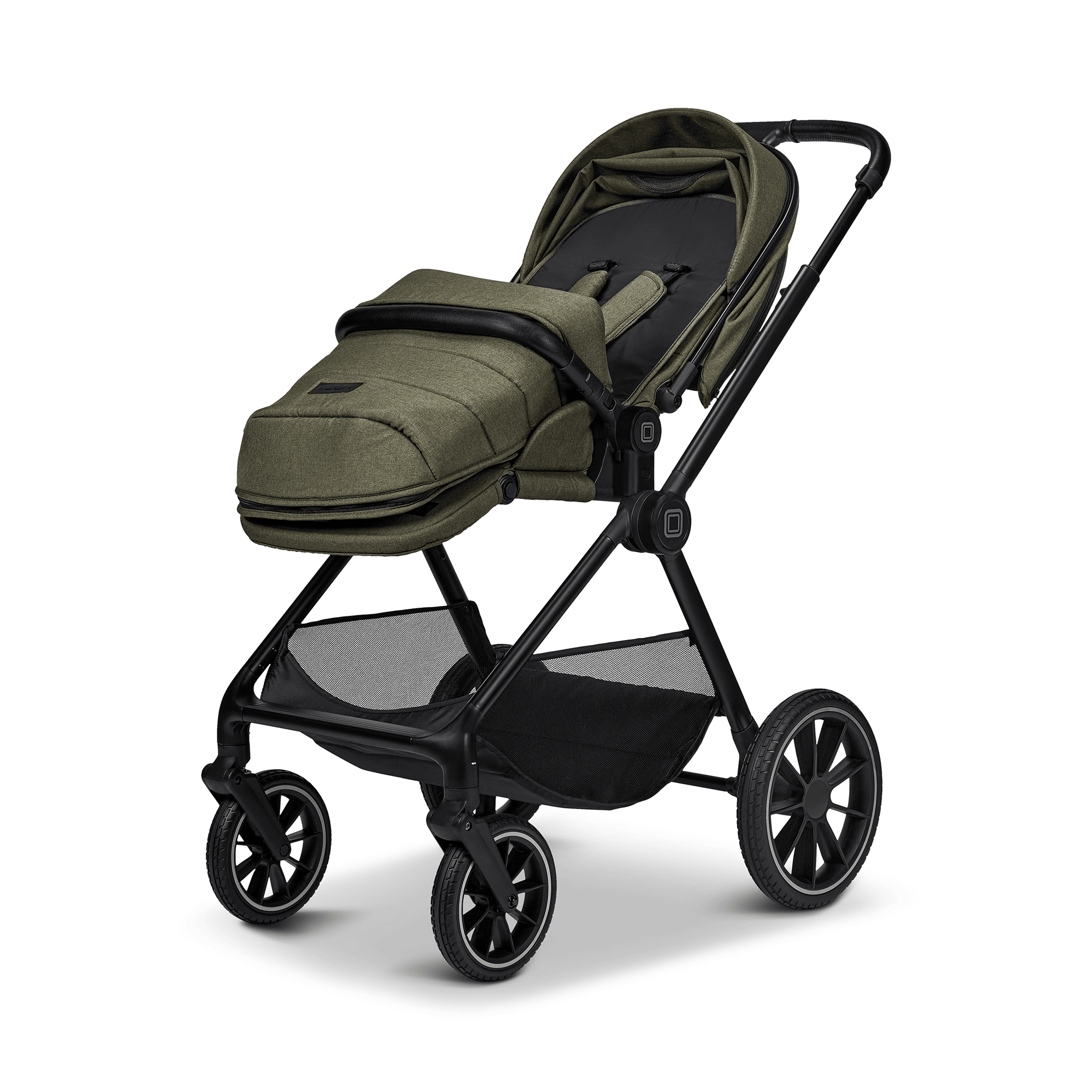 Moon Clicc Kinderwagen, MOON, Grün – Produktansicht